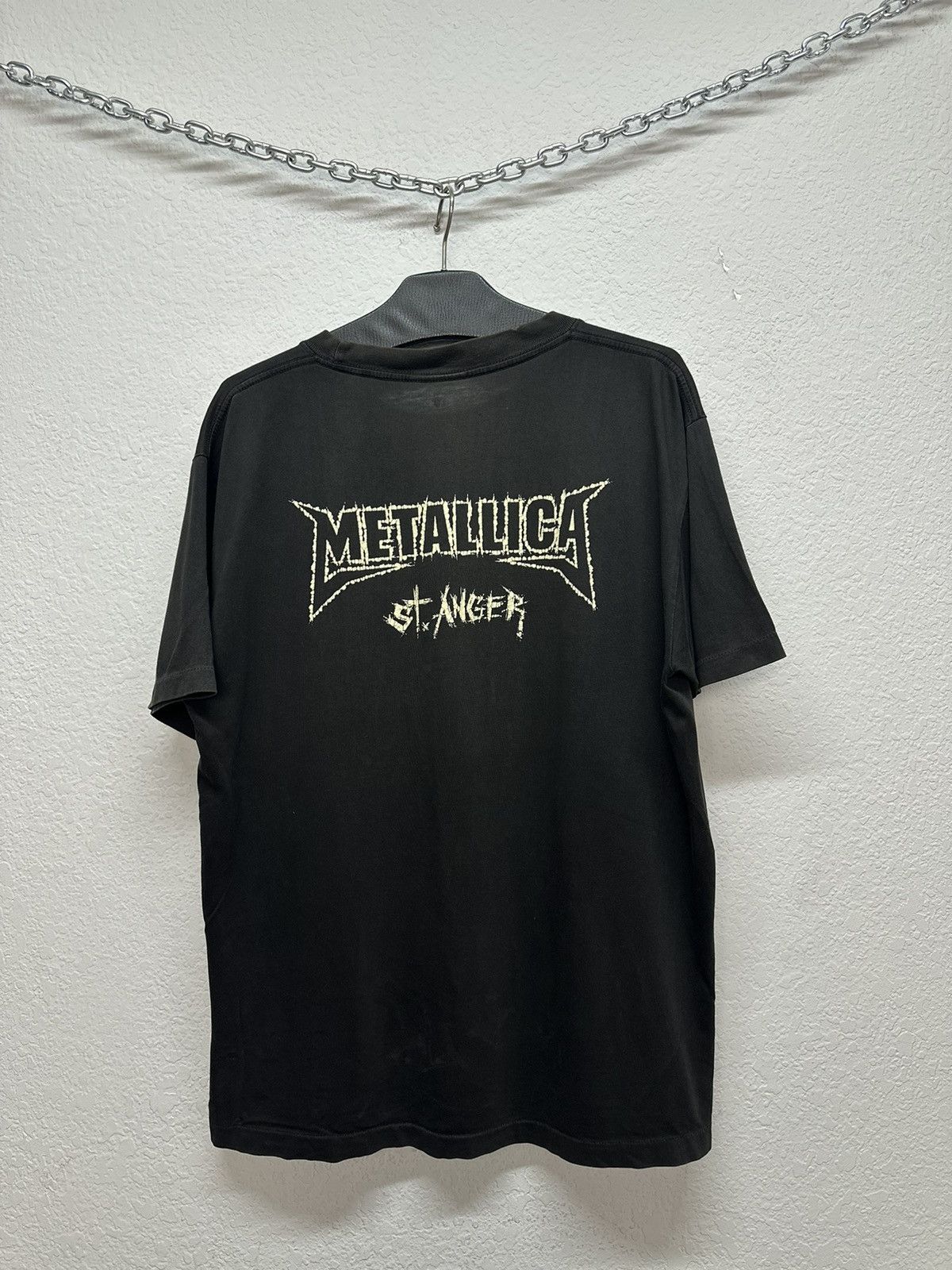 Metallica Vintage Metallica T-shirt 1990 Concert Tour Band tee Rock Size US L / EU 52-54 / 3 - 8 Thumbnail