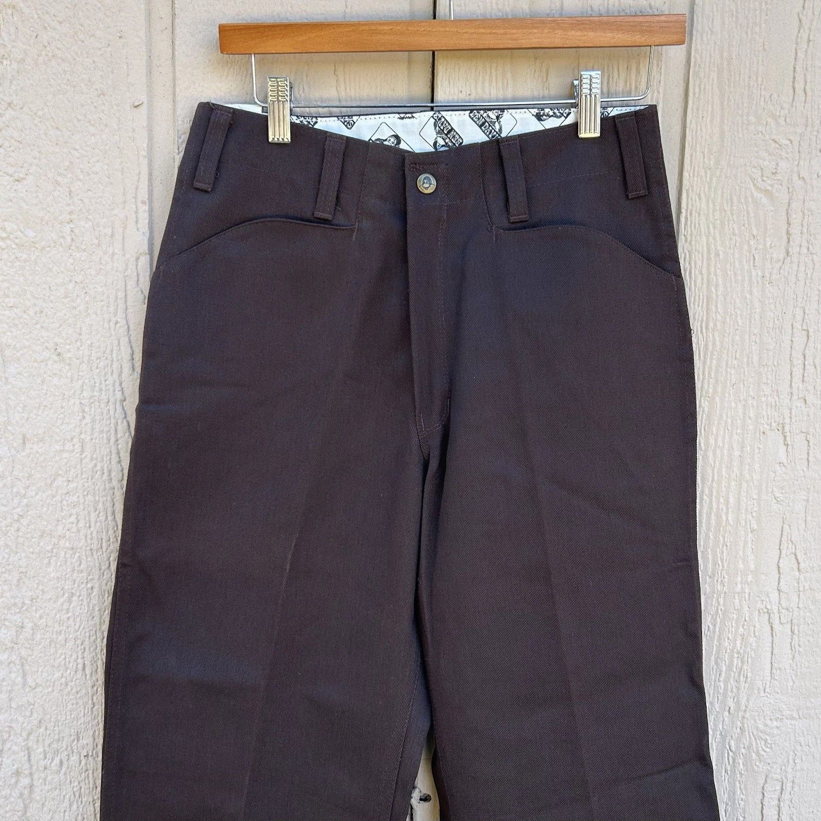 Ben Davis Ben Davis- Classic Work Pants Brown Mens 29x32 USA Made Size US 29 - 3 Thumbnail