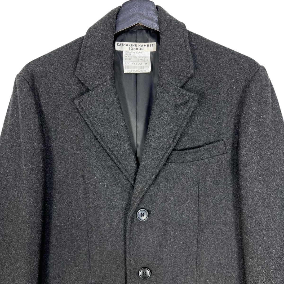 Katharine Hamnett London Katherine Hamnett Wool Over Coat Size M / US 6-8 / IT 42-44 - 2 Thumbnail