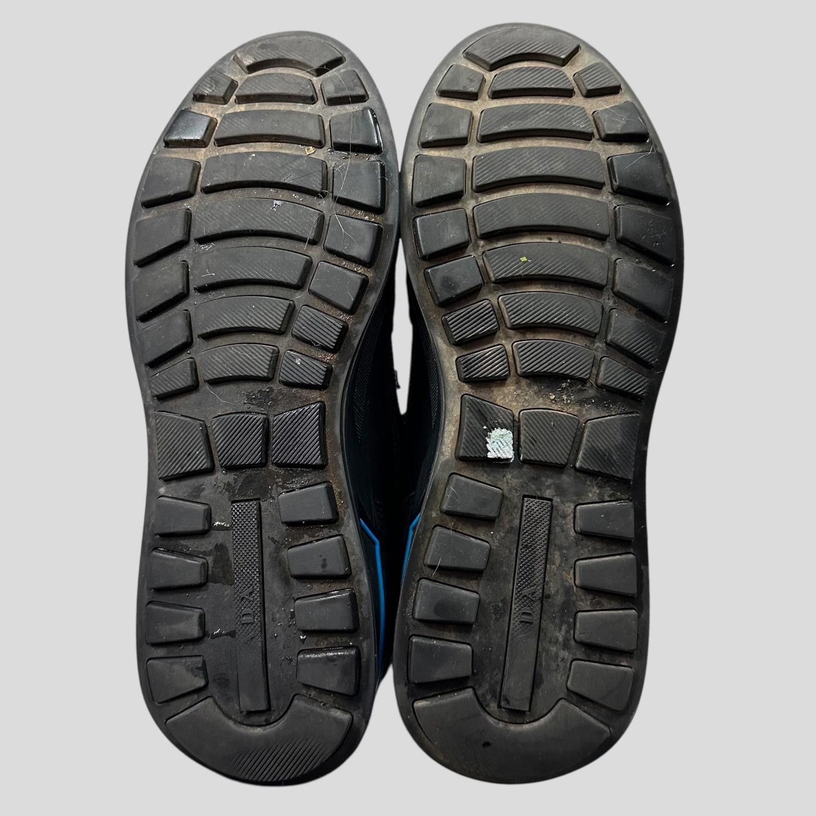 Prada Prada 2018 Mechano Rubber + Leather Logo Trainers - UK8.5/9 Size US 9.5 / EU 42-43 - 10 Thumbnail