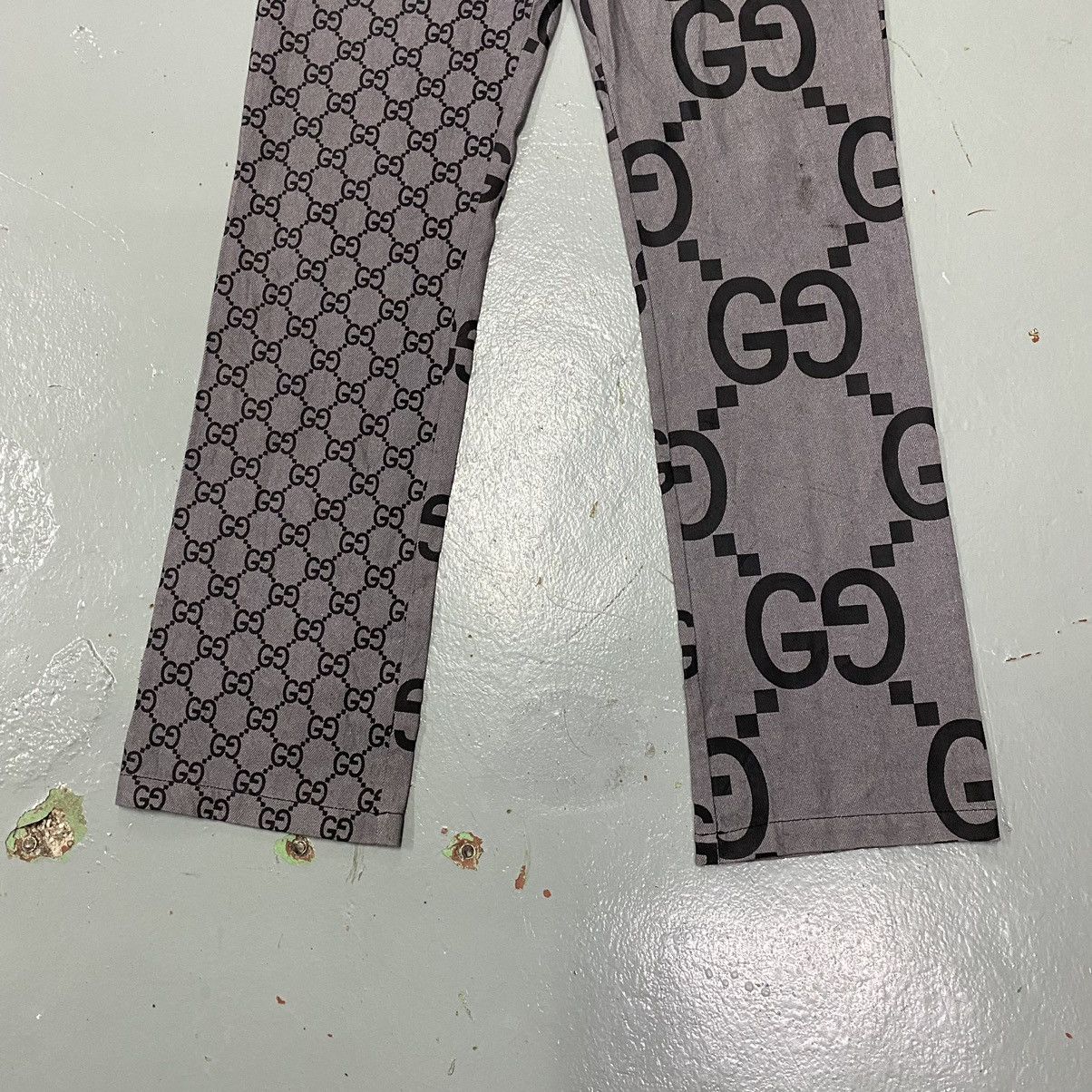 Imran Potato Imran Potato Gucci Logo Monogram Split Pants Size US 38 / EU 54 - 4 Thumbnail