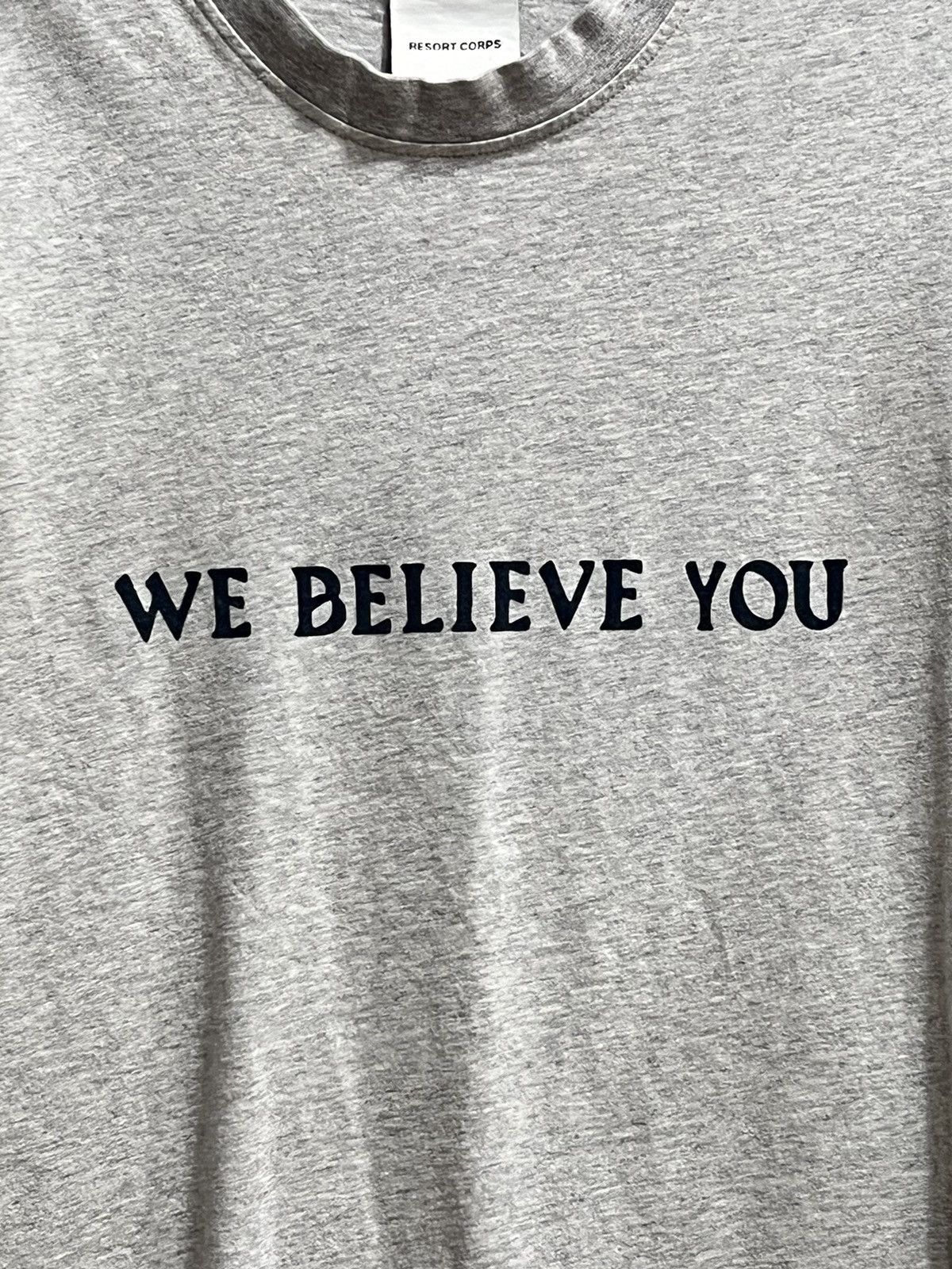 Resort Corps Resort Corps Tee ‘We Believe you’ Size US M / EU 48-50 / 2 - 2 Thumbnail