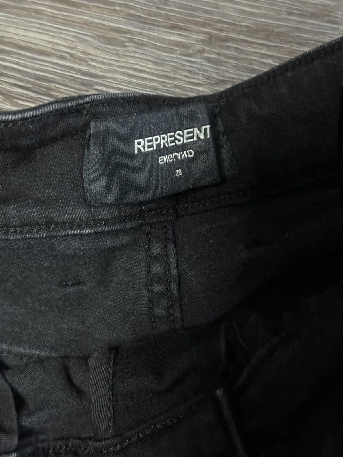 Represent Clo. Represent clothing denim ripped shorts Size US 29 - 4 Thumbnail