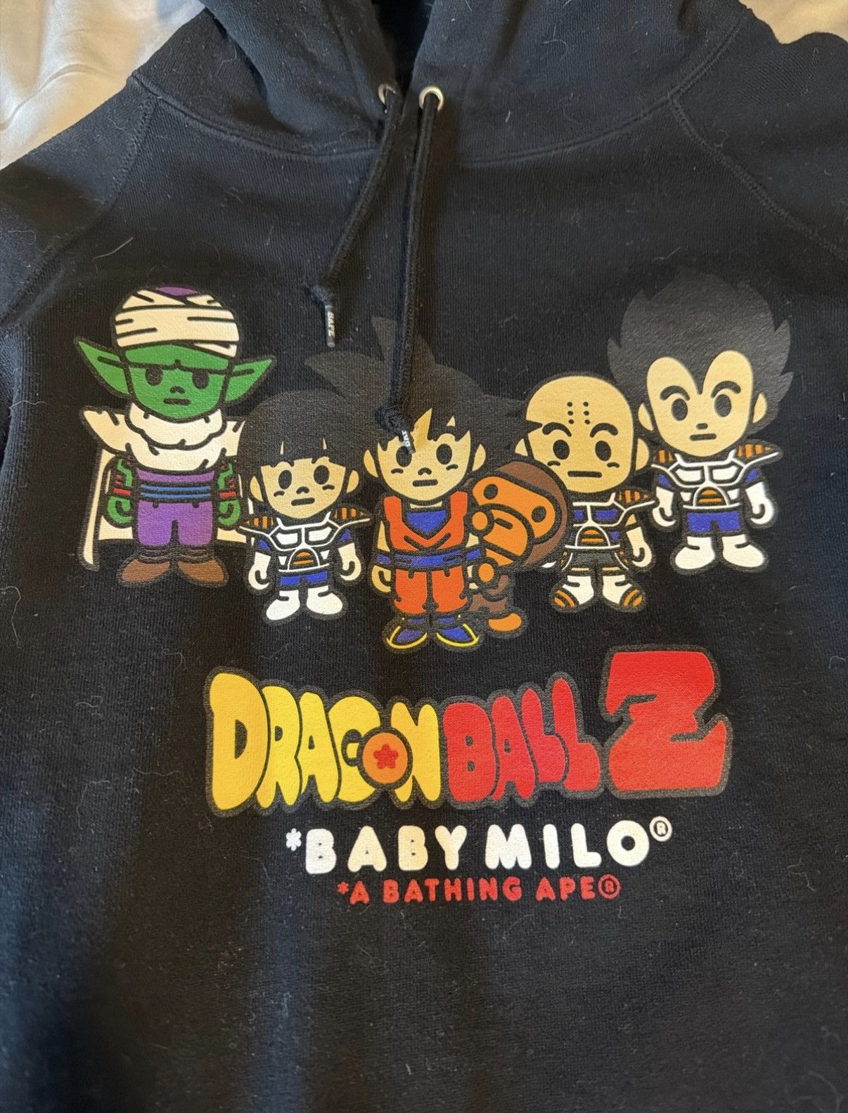 Bape Bape x Dragon Ball Z RARE HOODIE Size US M / EU 48-50 / 2 - 1 Thumbnail
