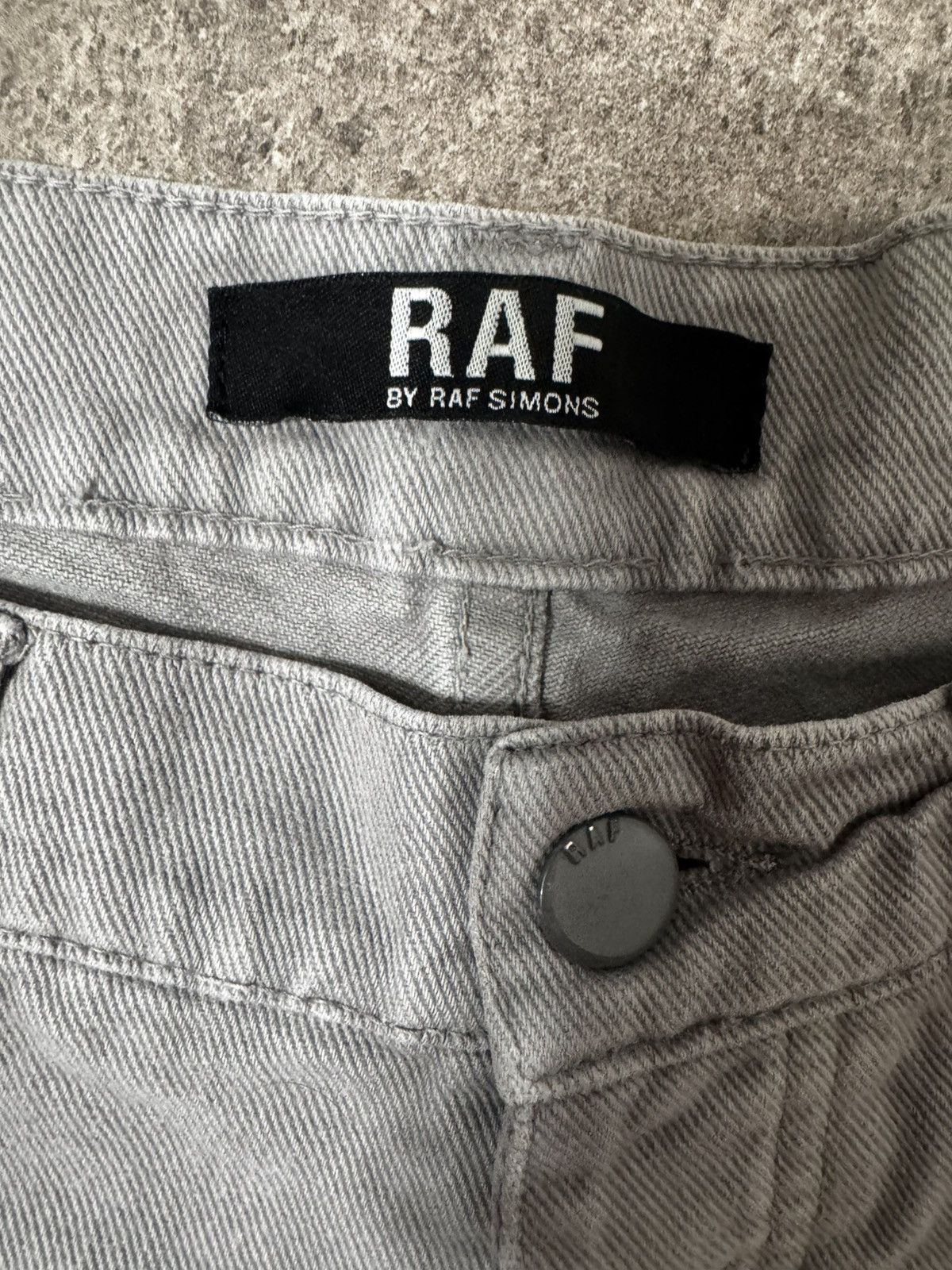 Raf by Raf Simons Raf by Raf simmon grey denim s/s12 Size US 32 / EU 48 - 3 Thumbnail
