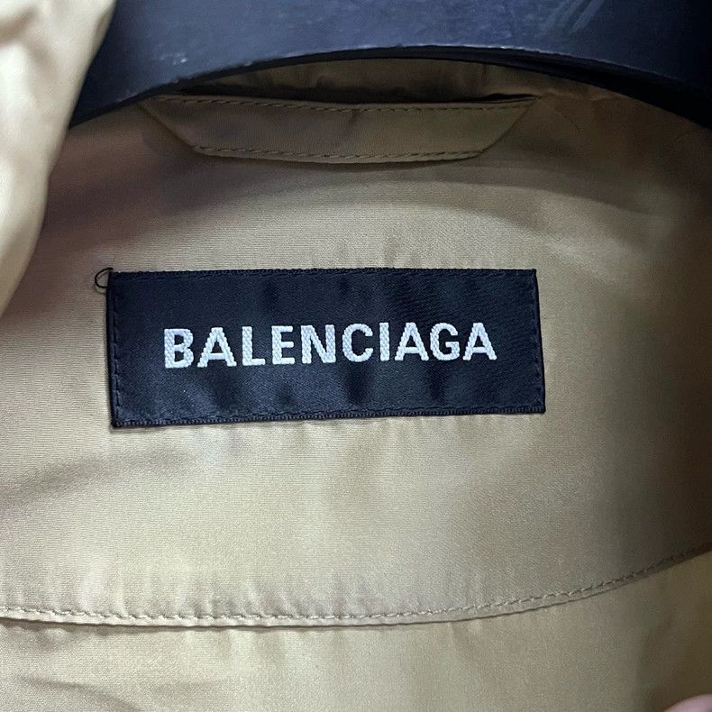 Balenciaga Balenciaga Khaki back logo solid color jacket Size US S / EU 44-46 / 1 - 4 Thumbnail