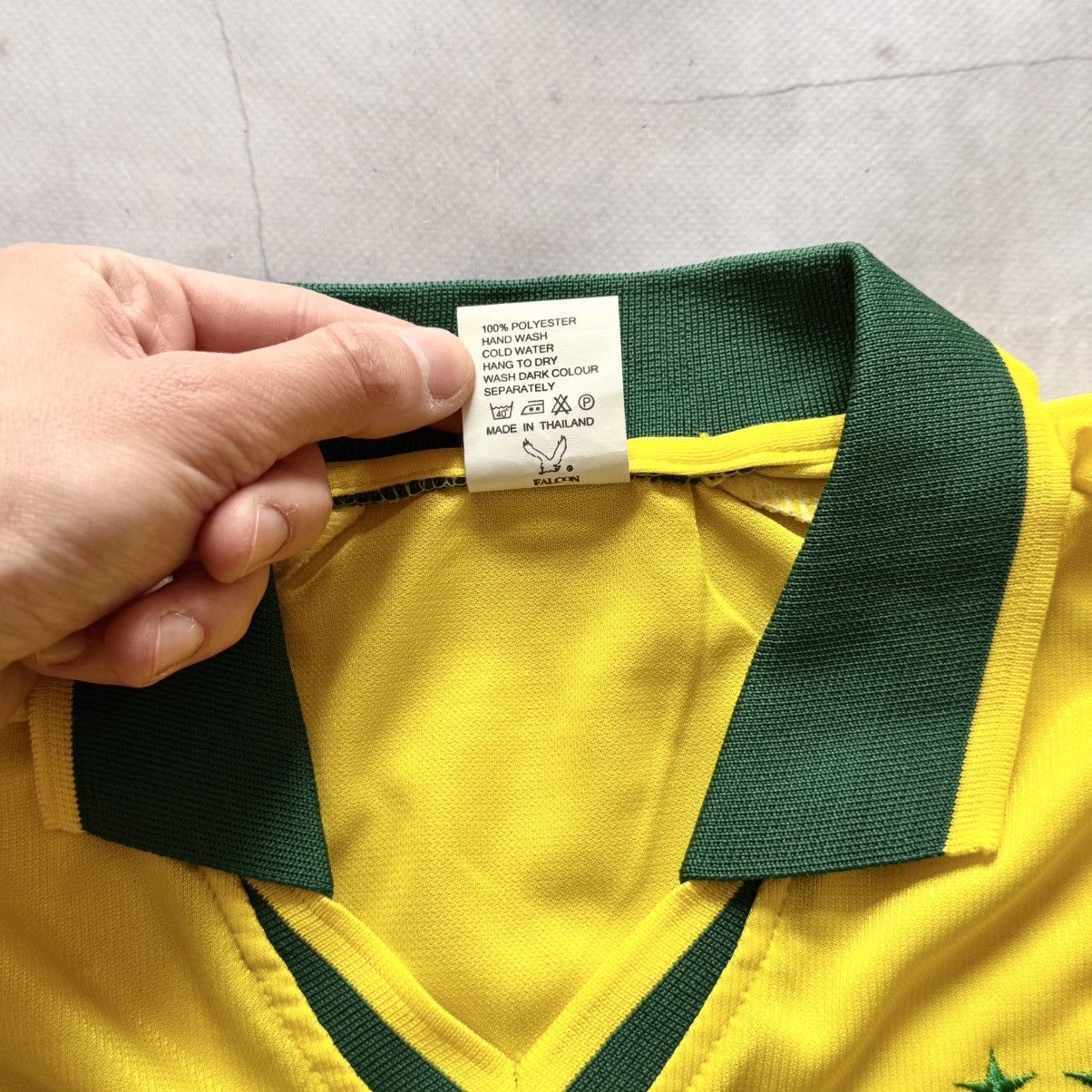 Hysteric Glamour Vintage Brazil Jersey Hysteric Glamour Logo Football T-Shirt Size US L / EU 52-54 / 3 - 6 Thumbnail