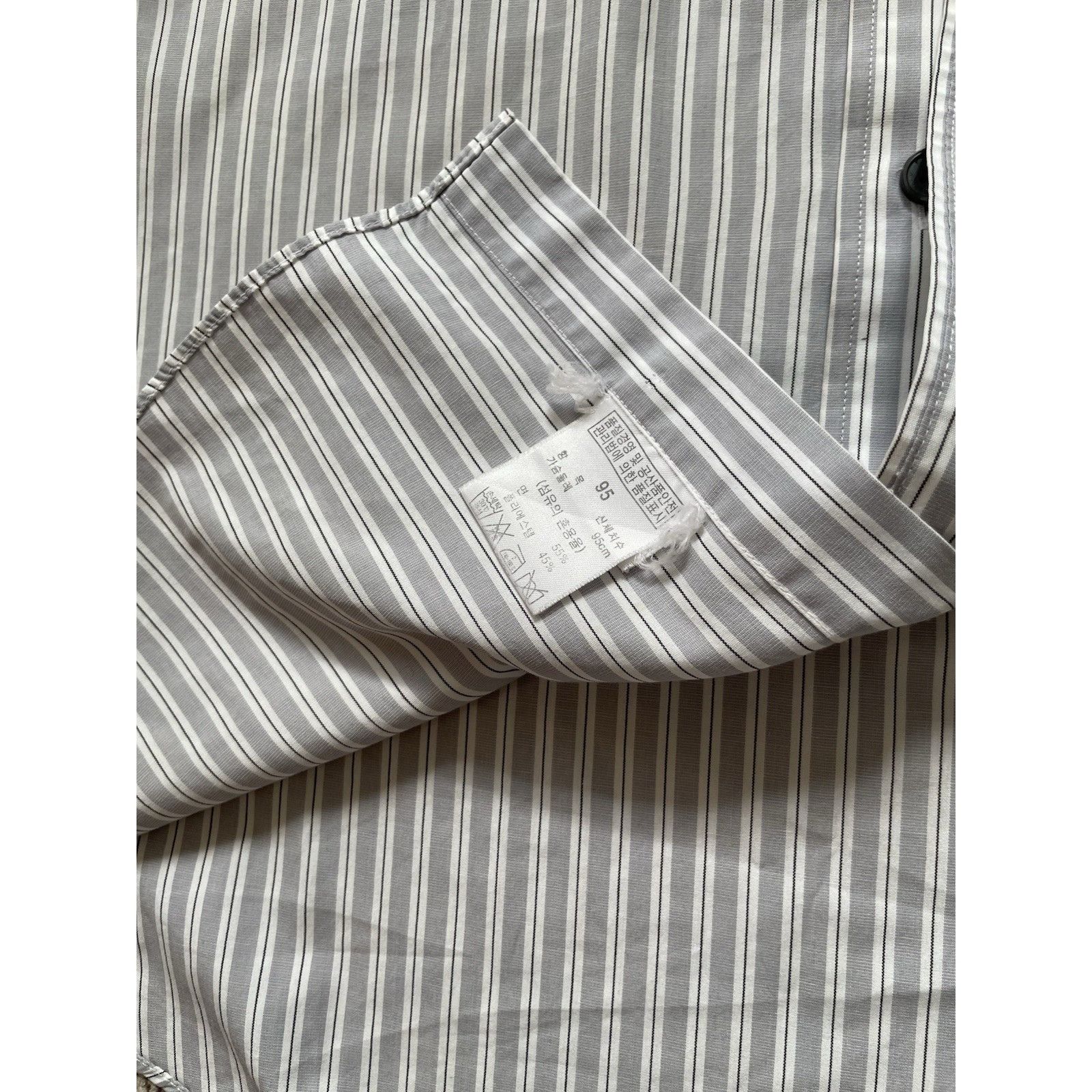 Givenchy Vintage Givenchy Striped Shirt Size US M / EU 48-50 / 2 - 7 Thumbnail