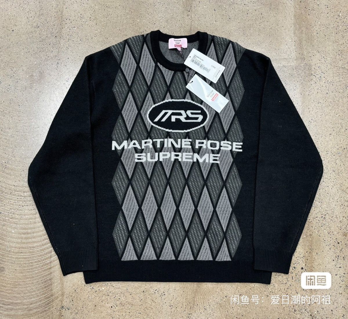 Supreme Supreme FW12 Roses Sweater | Grailed