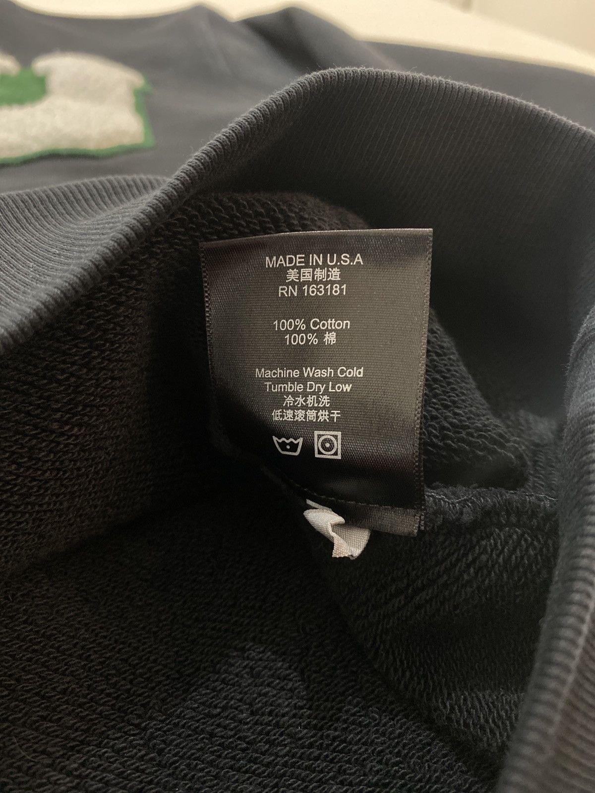 Rhude Rhude Chenille Varsity Patch College Logo Hoodie Size US M / EU 48-50 / 2 - 8 Thumbnail