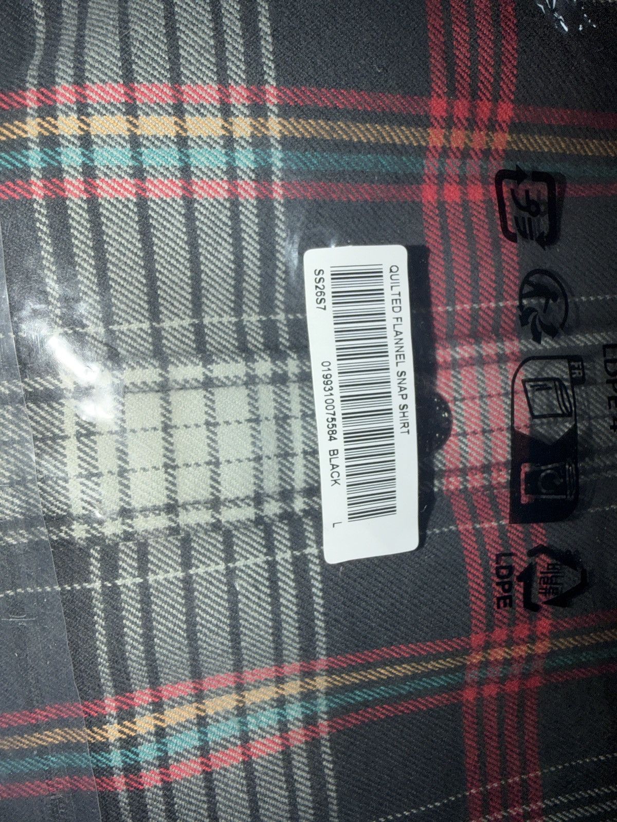 Supreme Supreme Quilted Flannel snap shirt Size US L / EU 52-54 / 3 - 3 Thumbnail