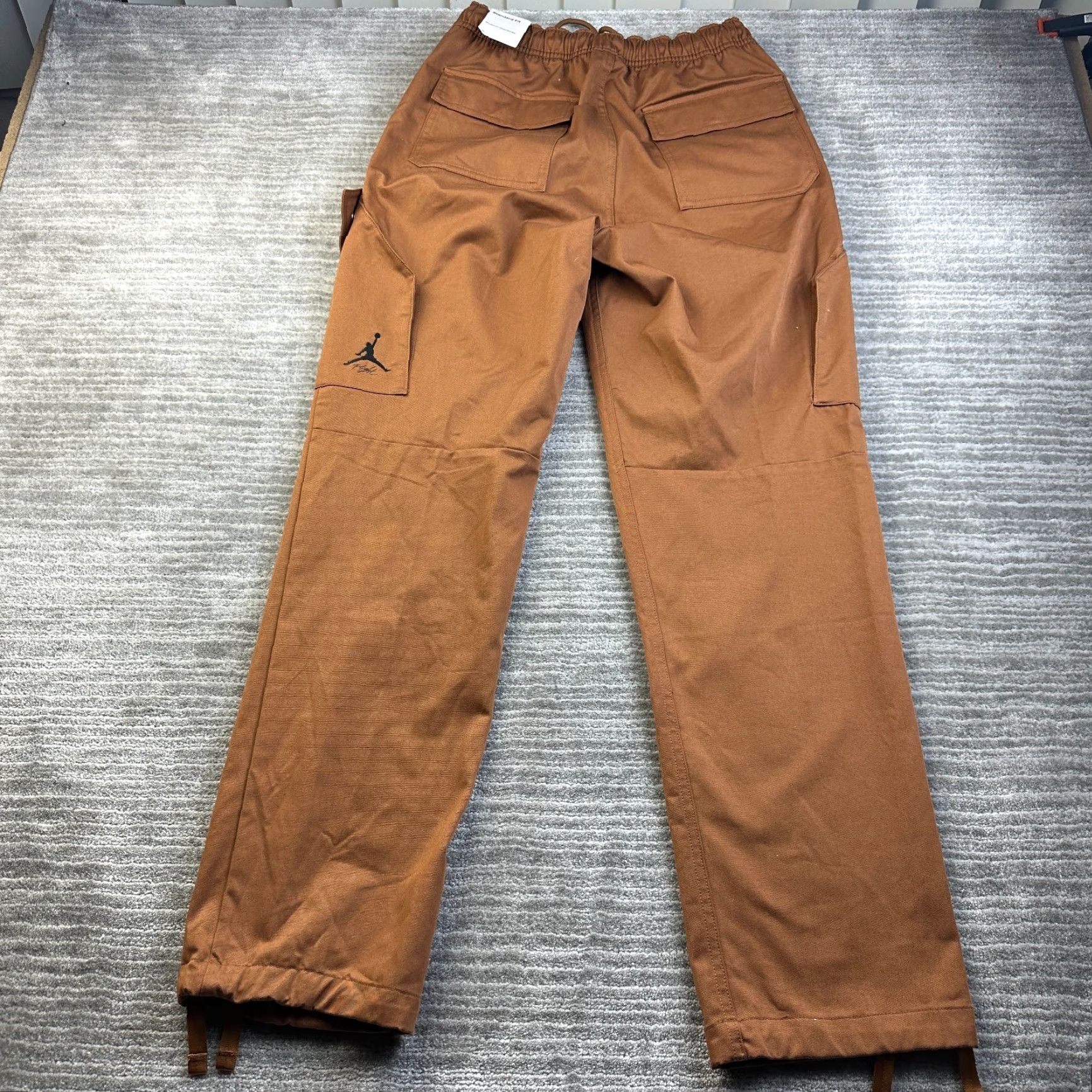 Jordan Brand Jordan Cargo Pants Small Brown Essentials Chicago Nike Air Mens Size US 29 - 3 Thumbnail