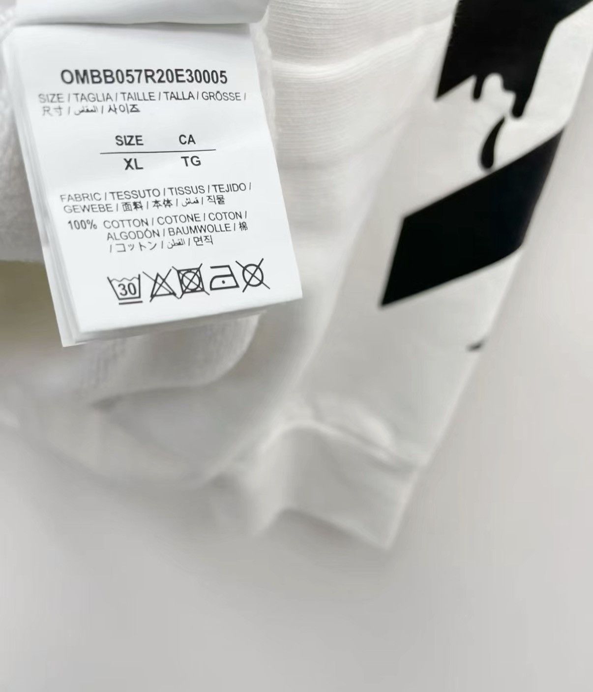 Off-White OFF-WHITE 100% Cotton Oversized Hoodie J30 Size US XL / EU 56 / 4 - 7 Thumbnail