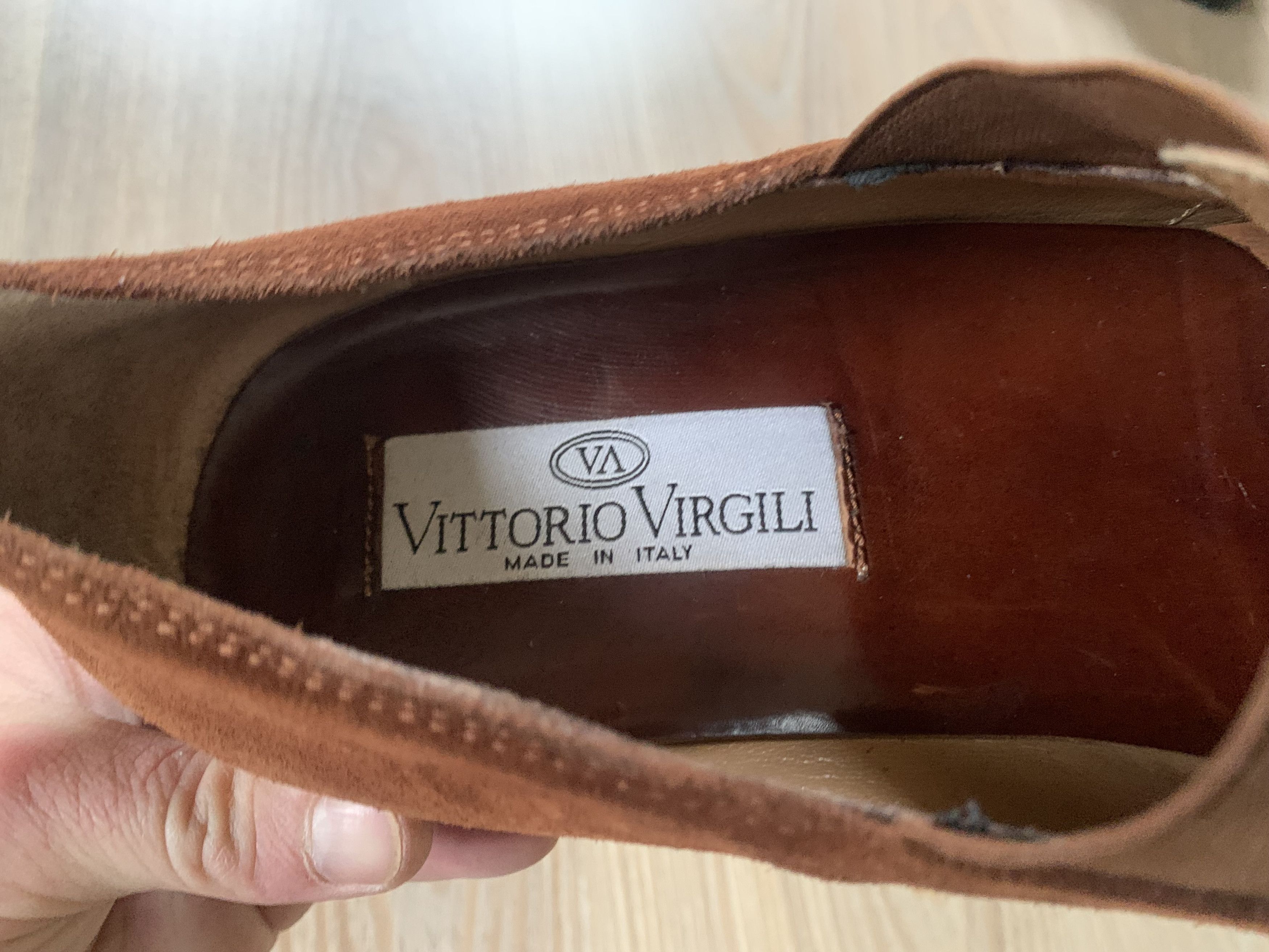Other Vittorio Virgili Brown Suede Loafers Size US 11 / EU 44 - 11 Thumbnail