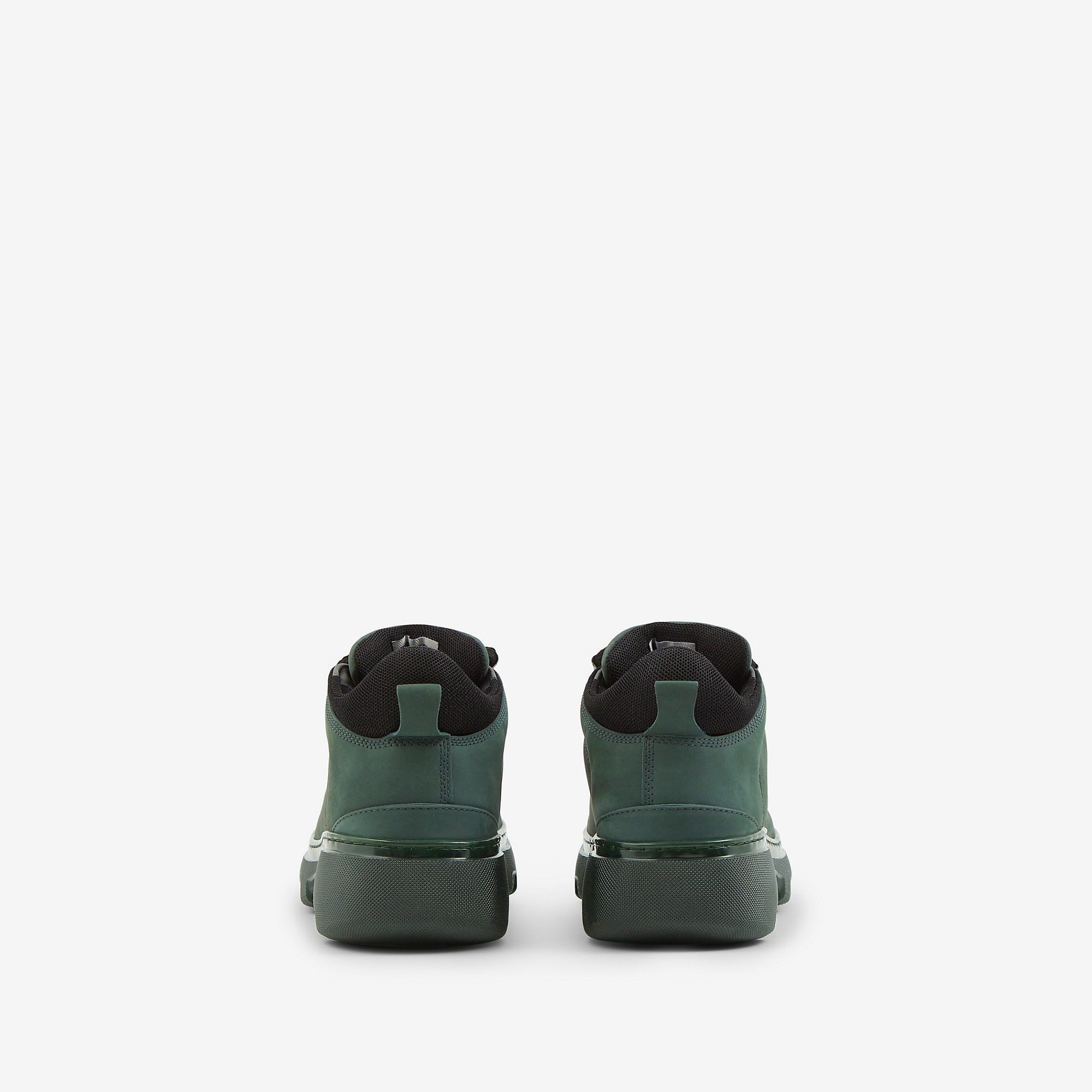 Burberry o1w1db10125 Nubuck Trek Boots in Green/Black Size US 6.5 / EU 39-40 - 4 Thumbnail
