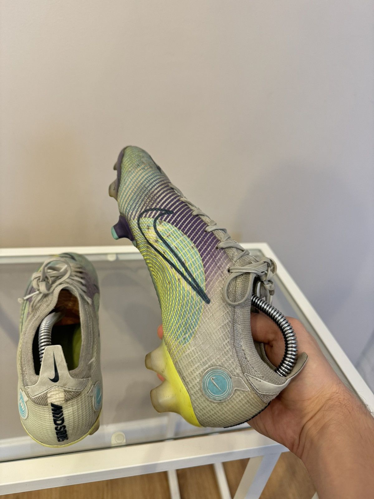 Nike Nike Mercurial Men's Vapor 14 Elite MDS FG Cleats CV0987-375 Size US 8 / EU 41 - 6 Thumbnail