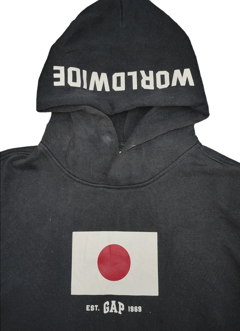 Gap GAP Japan Flag Hoodie Size US L / EU 52-54 / 3 - 2 Thumbnail