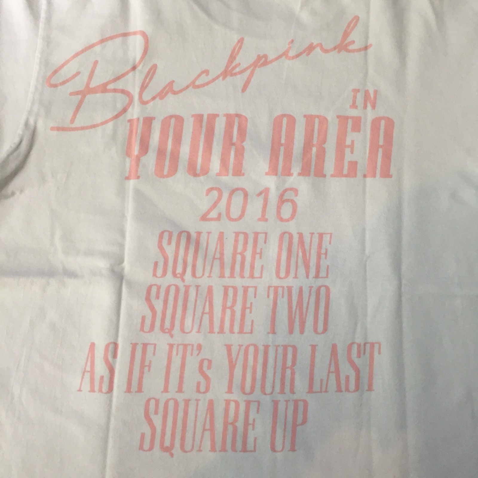 Band Tees BlackPink Official Merch Tees 2016 Size US M / EU 48-50 / 2 - 4 Thumbnail