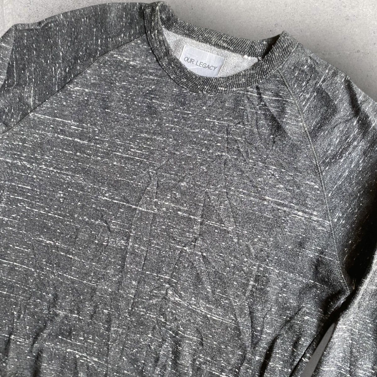 Our Legacy Our Legacy Grey Bucle Sweater Size US L / EU 52-54 / 3 - 2 Thumbnail
