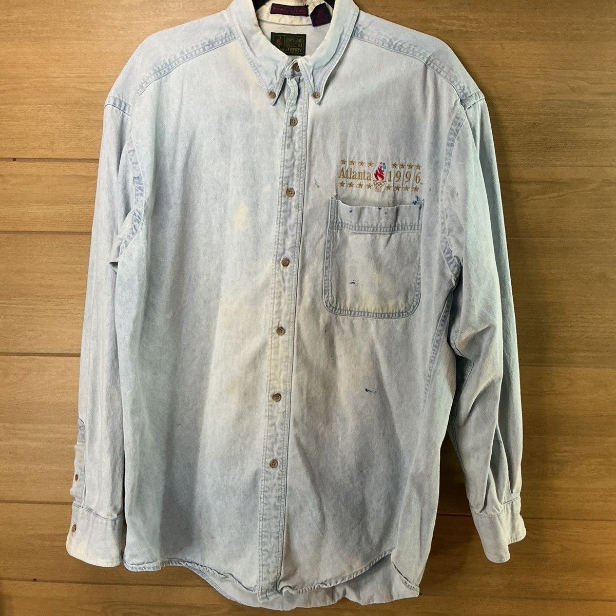 Other Vintage 1996 Atlanta Olympics Shirt L W/FLAWS Grunge Size US L / EU 52-54 / 3 - 1 Thumbnail