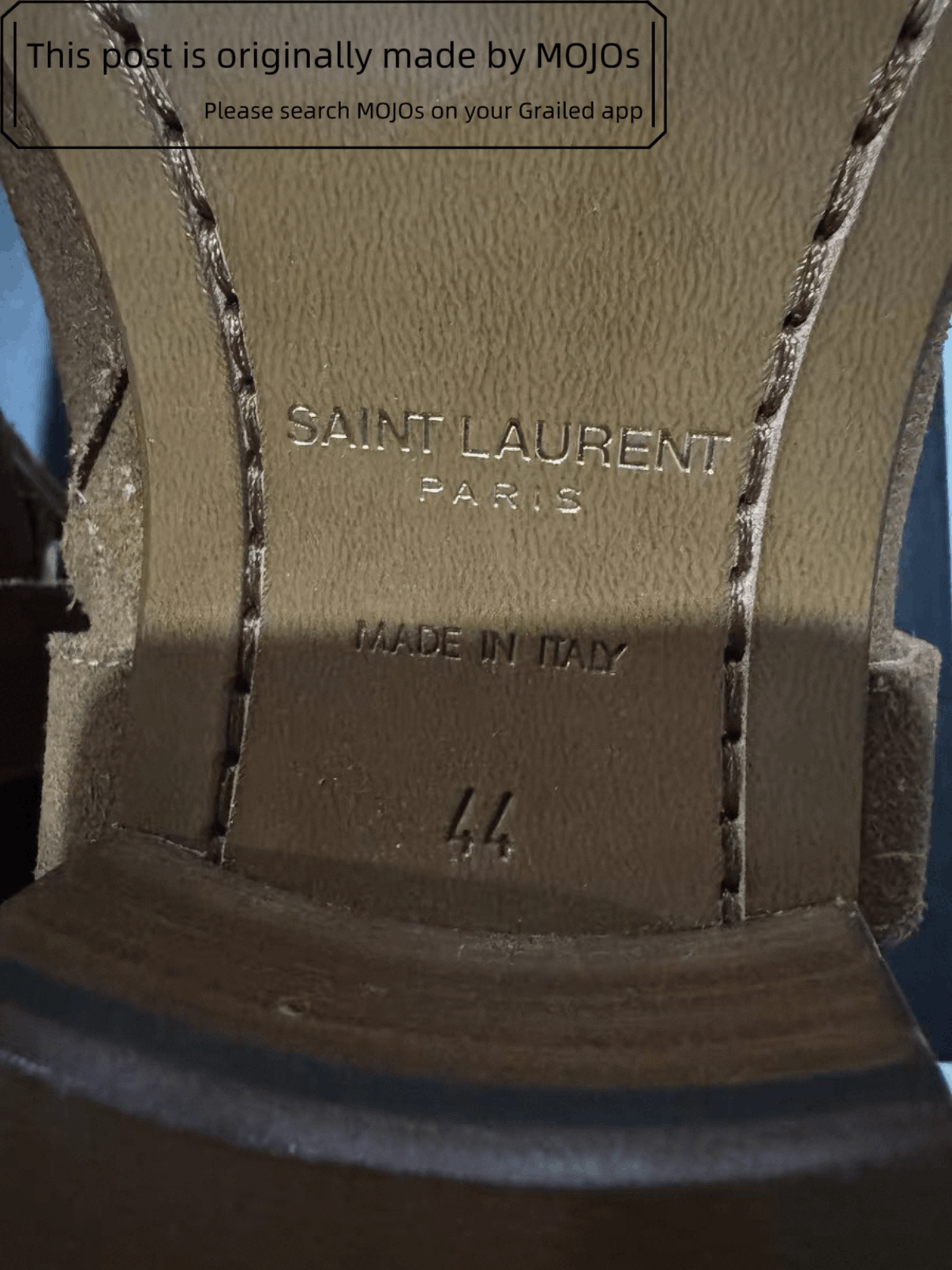 Saint Laurent Paris Sz 44 Saint Laurent Paris Wyatt 40 Harness Boots mojos123826 Size US 11 / EU 44 - 4 Thumbnail