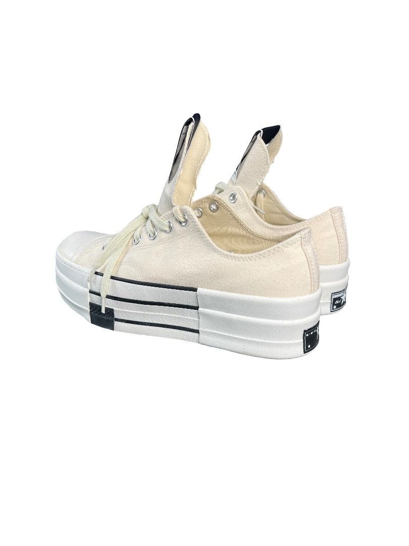 Rick Owens Converse x Rick Owens DRKSHDW DBL DRKSTAR Low Ivory – US 9.5 Size US 9.5 / EU 42-43 - 11 Thumbnail