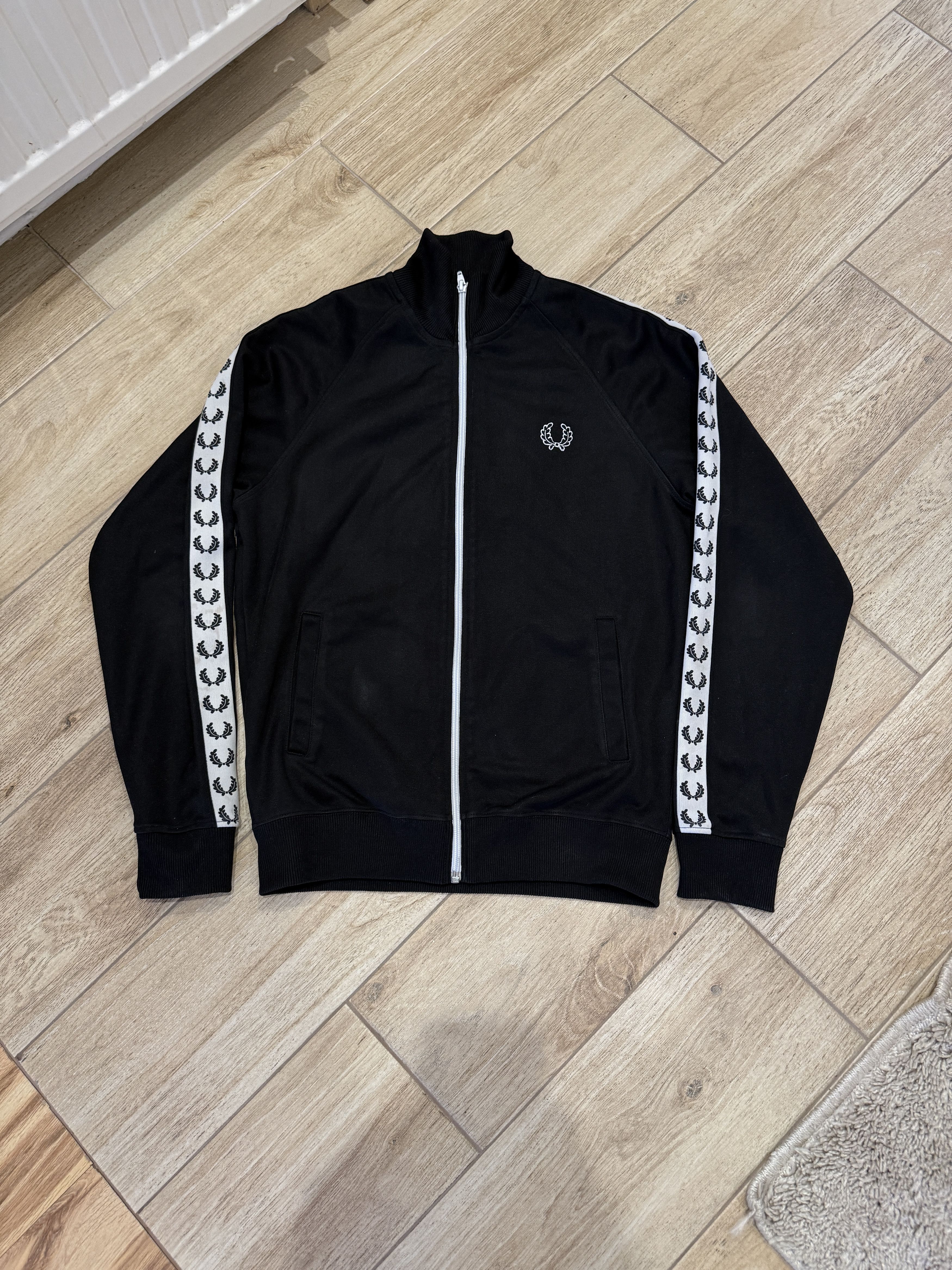 Fred Perry full-zip mock sweatshirt fred perry collar jacket Size US S / EU 44-46 / 1 - 1 Thumbnail