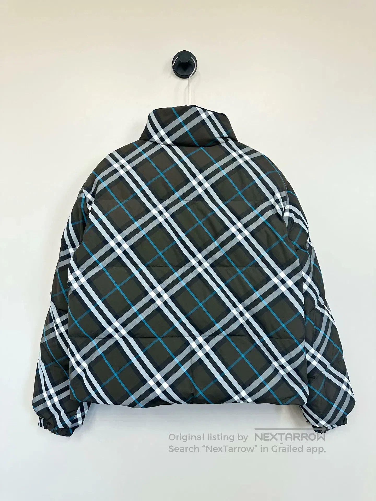 Burberry Burberry Dual Tone Plaid Zip-up Down Jacket| Size S / US 4 / IT 40 - 2 Thumbnail