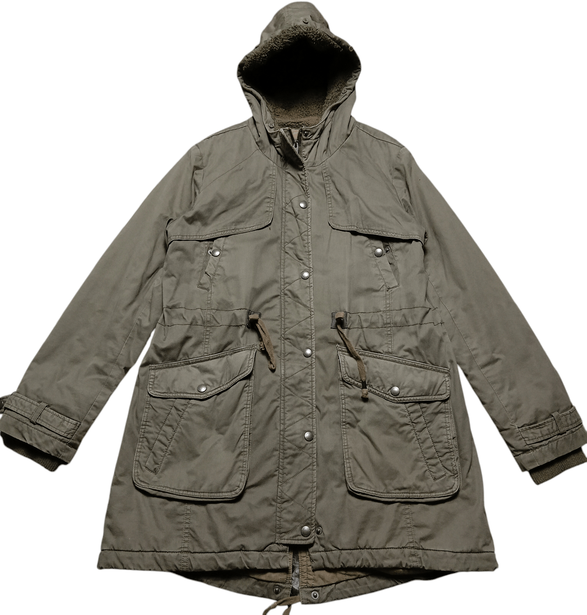 Japanese Brand CHASECULT Parka Fishtail Army Size US L / EU 52-54 / 3 - 1 Thumbnail