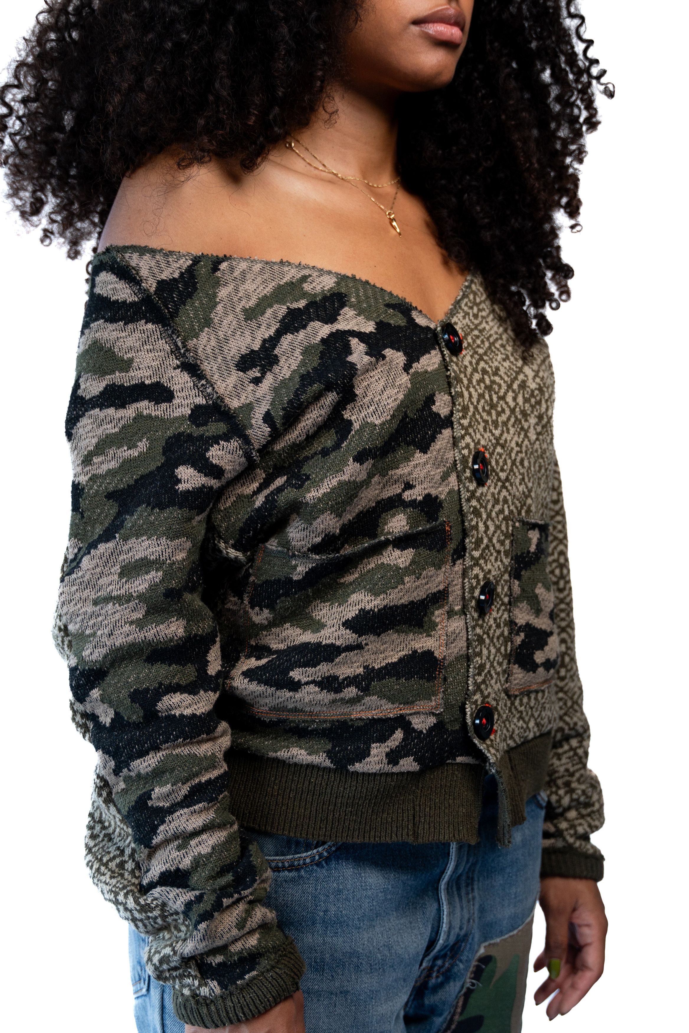Other Camo Cardigan Size M / US 6-8 / IT 42-44 - 2 Thumbnail