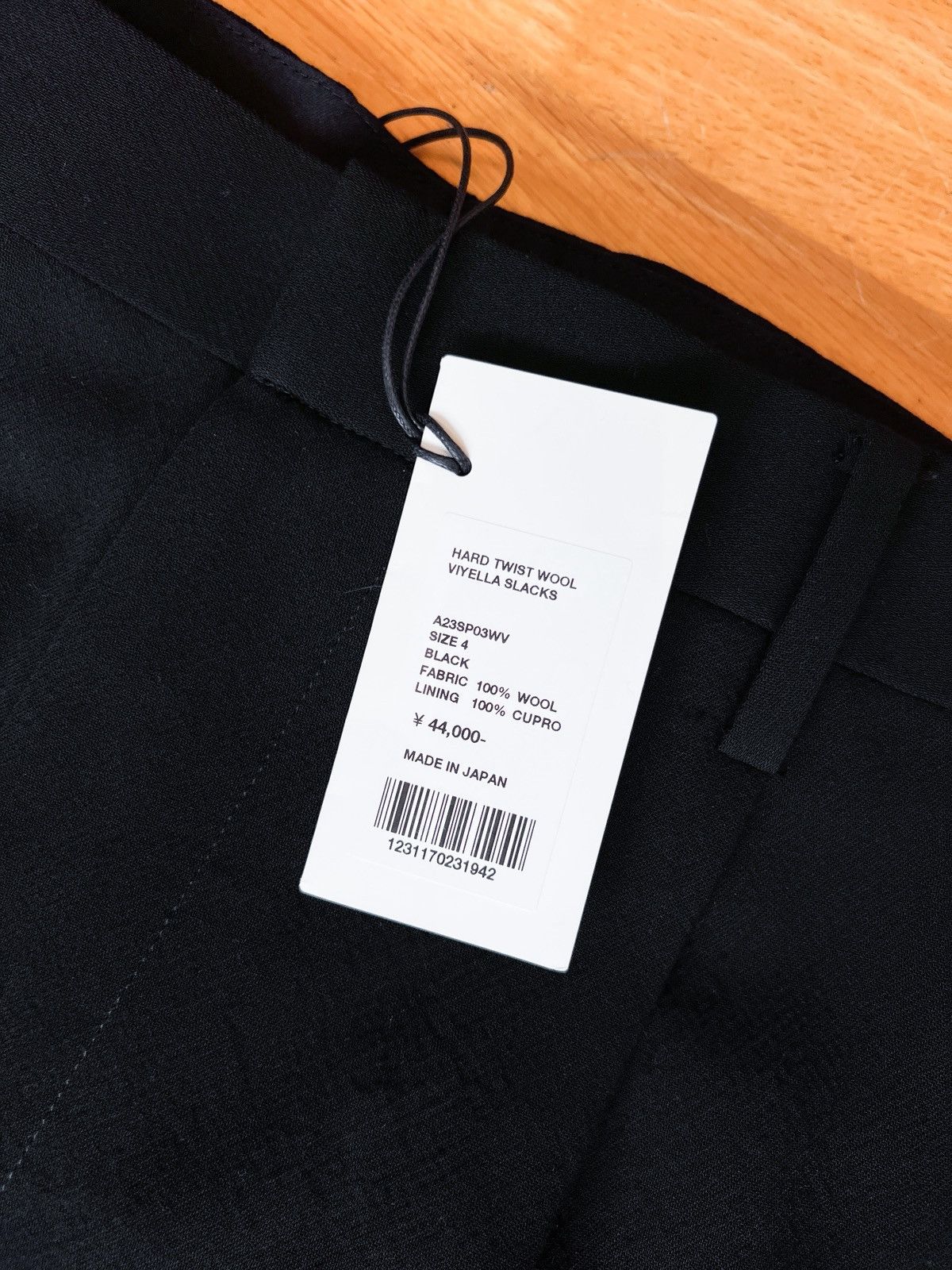 Auralee Auralee 2023ss Tropical Wool Viyella Relaxed Leg Trousers Size US 31 - 3 Thumbnail
