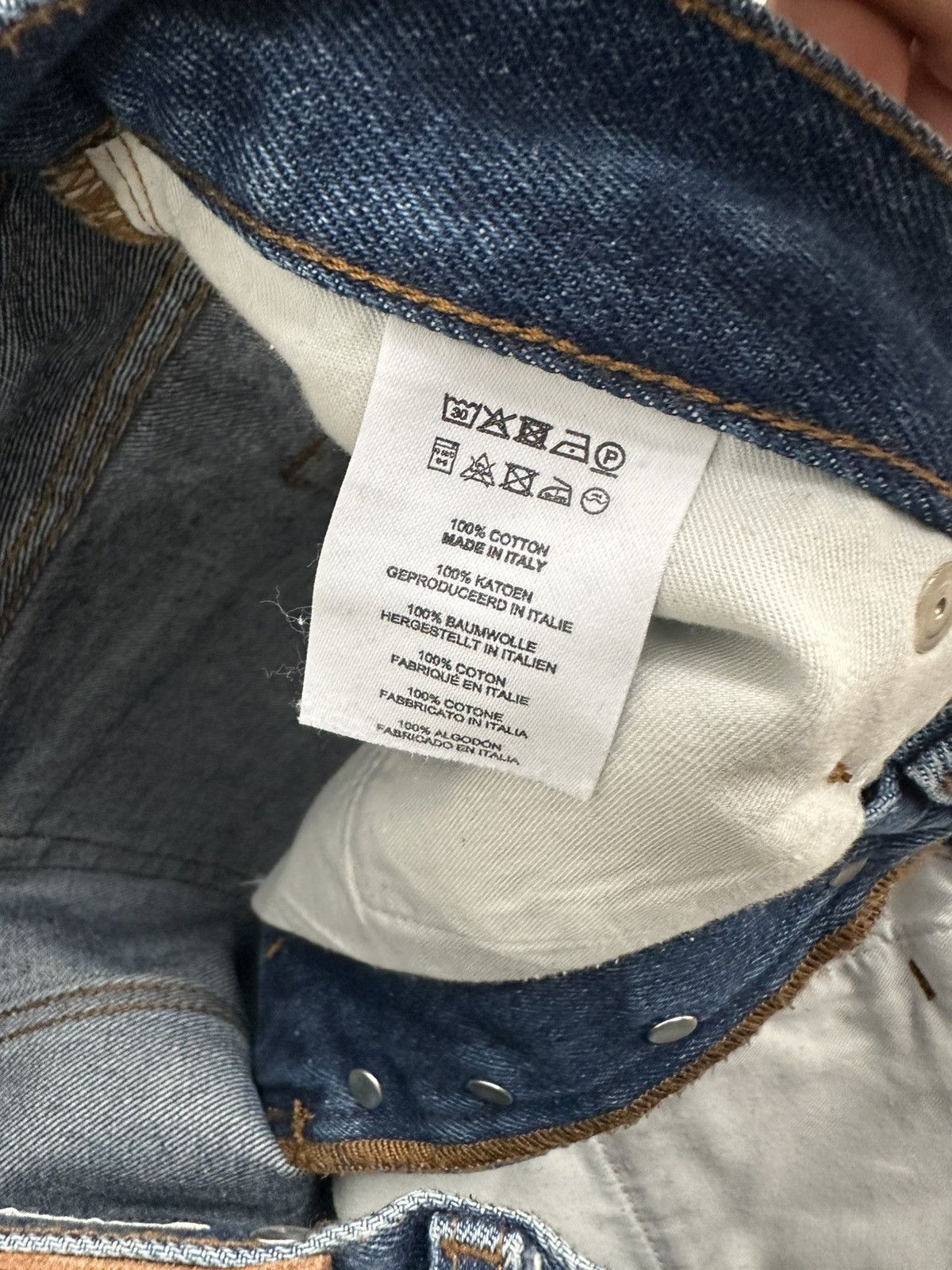 Dries Van Noten Dries Van Noten pine pants denim size 31 Size US 31 - 3 Thumbnail