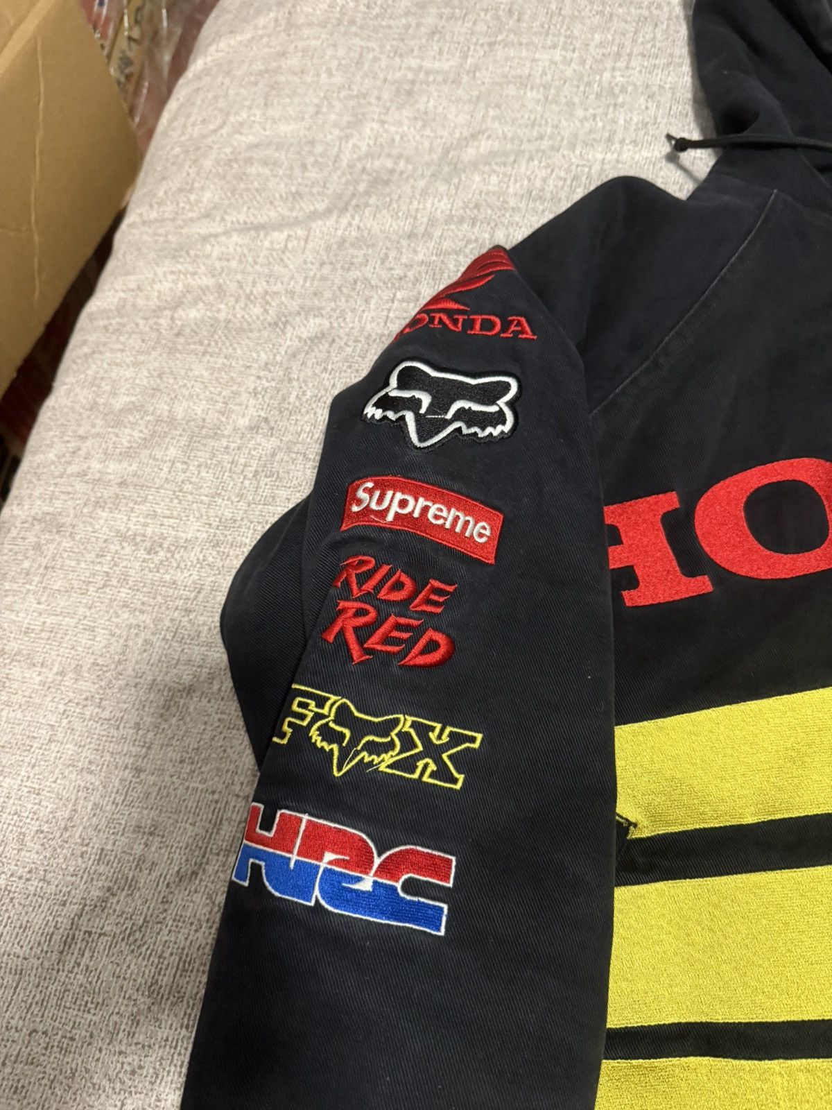 Honda Supreme Honda fox racing puffy zip up jacket Size US XL / EU 56 / 4 - 3 Thumbnail