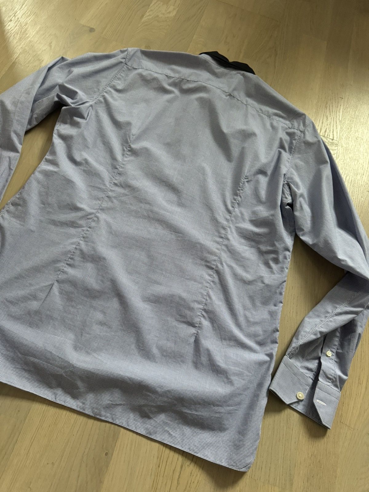 Lanvin LANVIN men shirt SEE REAL TAPE MEASUREMENTS IN PHOTOS Size US L / EU 52-54 / 3 - 12 Thumbnail