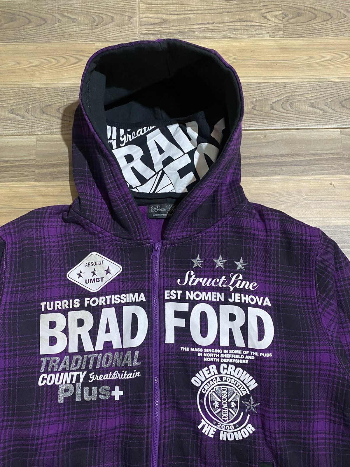 Japanese Brand JAPANESE BRAND BEAUMERE IMMORTAL DESIGN HOODIES Size US L / EU 52-54 / 3 - 4 Thumbnail