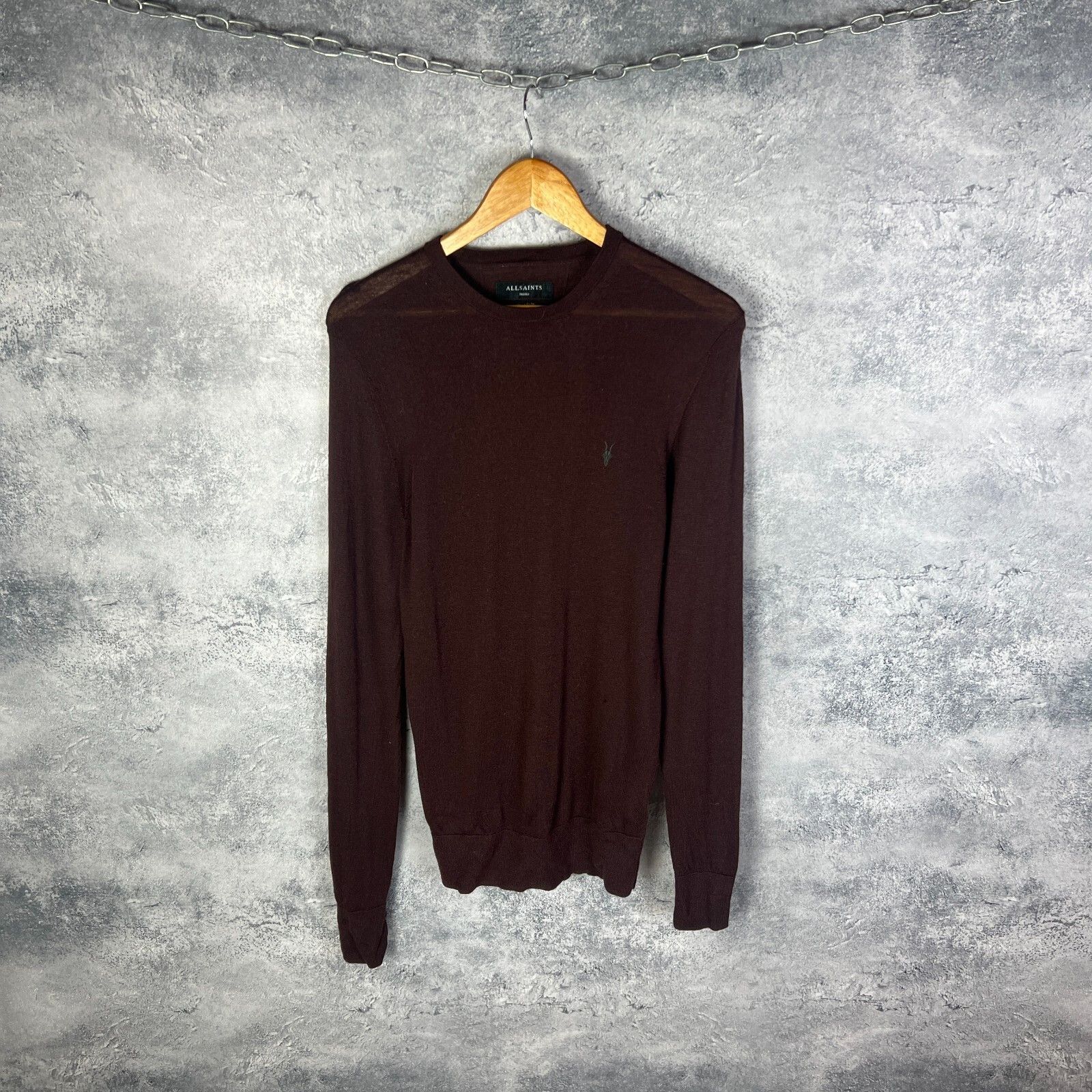 Allsaints Allsaints Sweater Men's Size S Red Long Sleeve ` Size US S / EU 44-46 / 1 - 1 Thumbnail