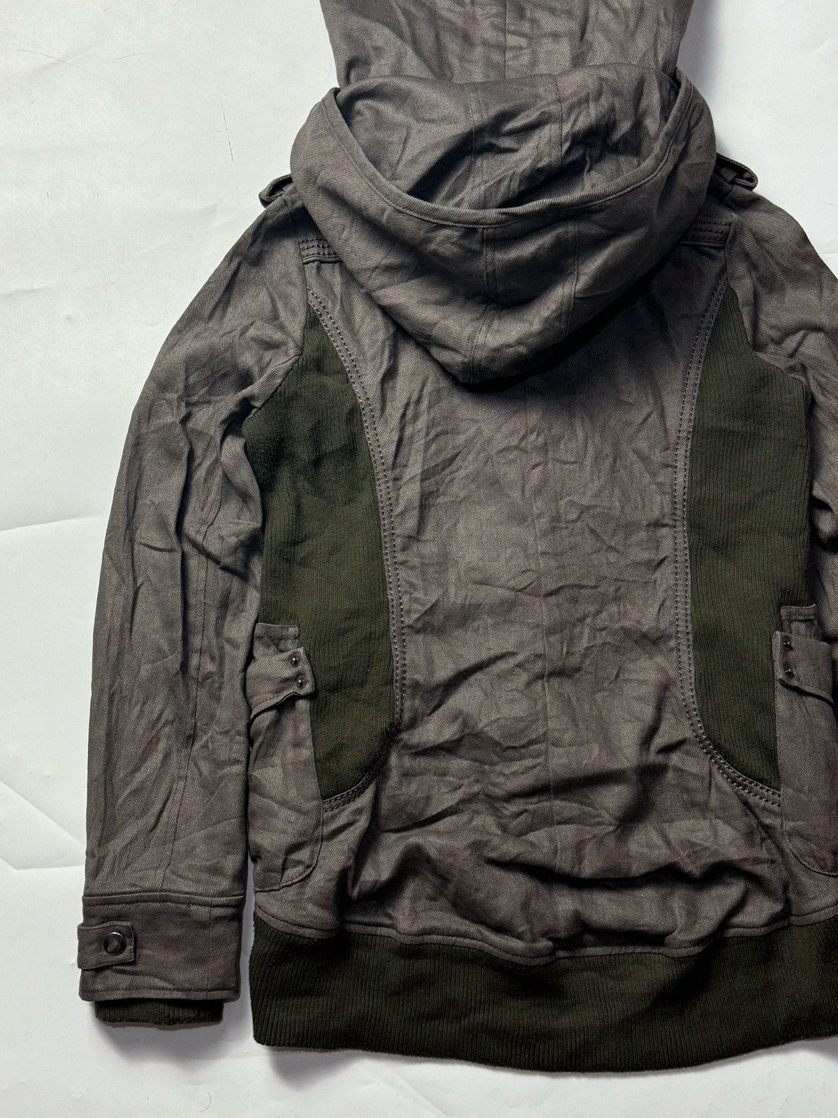 Issey Miyake × Japanese Brand Japanese Double Hoodie Deep Jacket Goa lgb styled Size US S / EU 44-46 / 1 - 8 Thumbnail