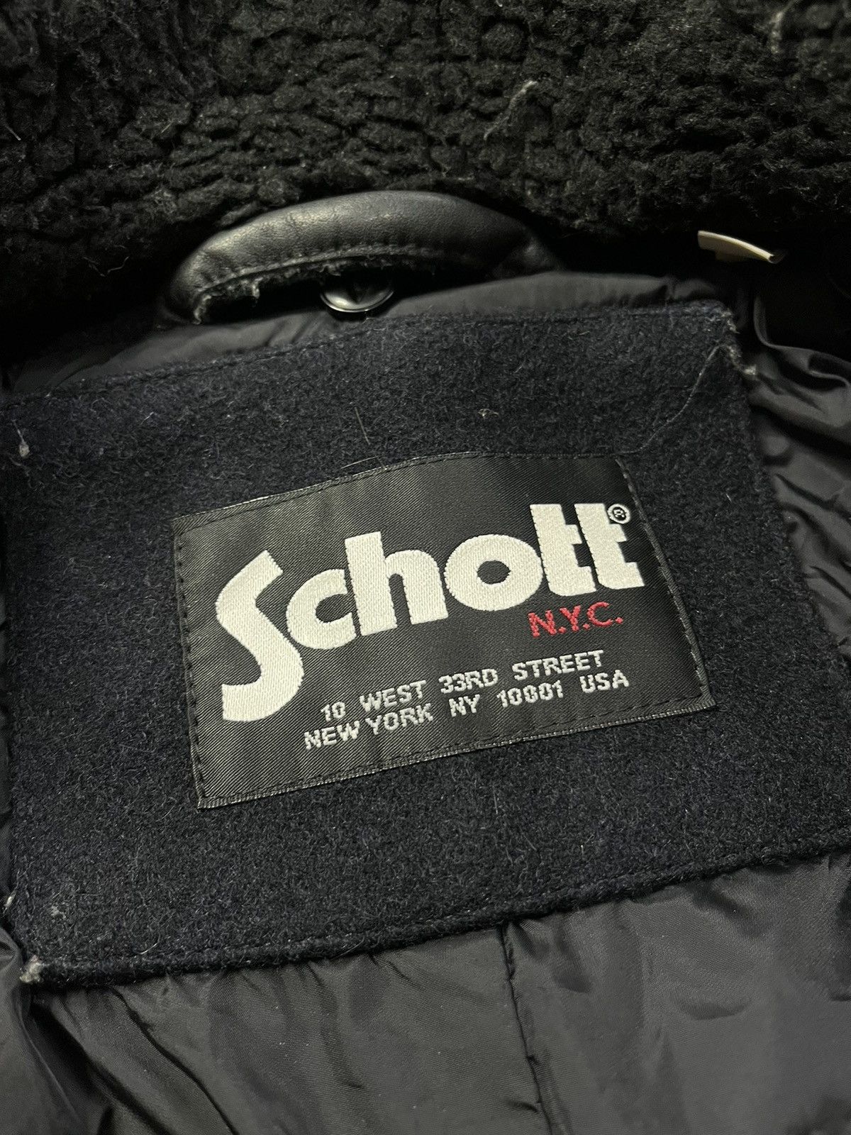 Schott Schott NYC wool coat Size US M / EU 48-50 / 2 - 11 Thumbnail