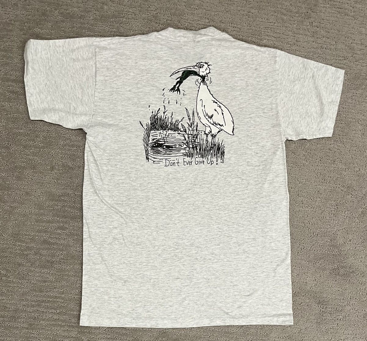 Vintage Vintage Stork Nature Art Tee Size US L / EU 52-54 / 3 - 2 Thumbnail
