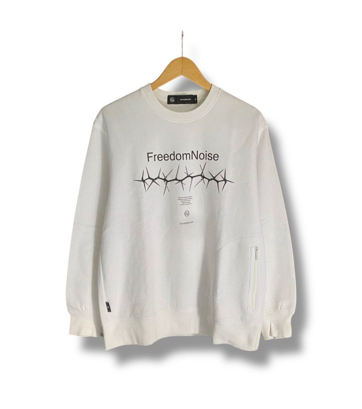 GU × Undercover Undercover X Gu “Freedom Noise Sweatshirt Size US M / EU 48-50 / 2 - 1 Thumbnail