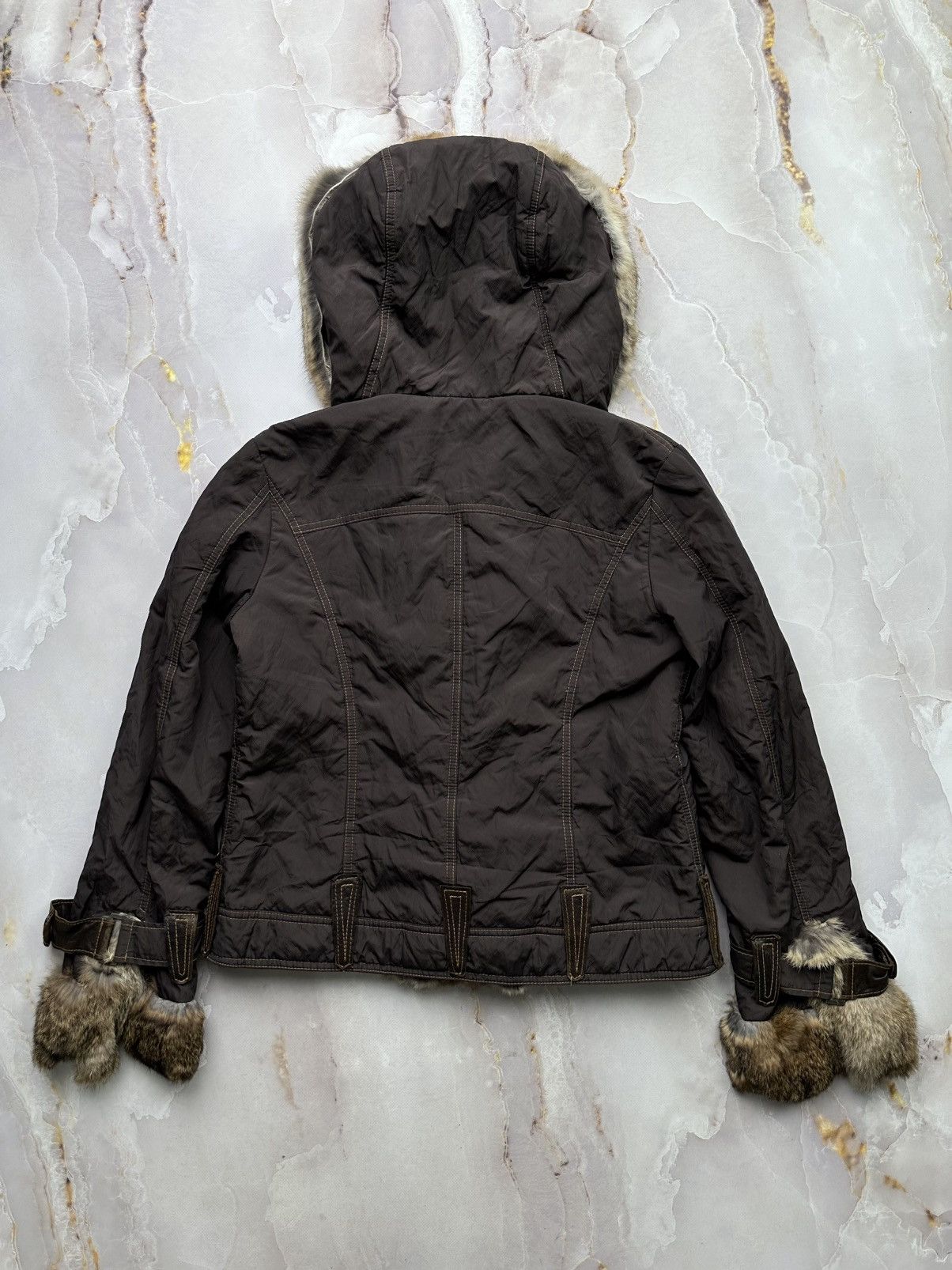 Japanese Brand Vintage Jacket With Fur Size L / US 10 / IT 46 - 9 Thumbnail