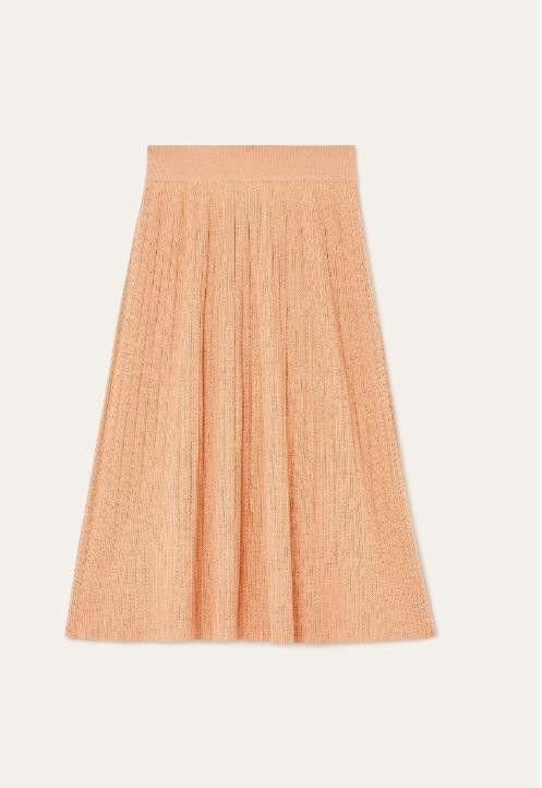 Loro Piana o1srvl11e0526 FAO9741 Isola Madre Skirt in Coral Size 26" / US 2 / IT 38 - 1 Preview