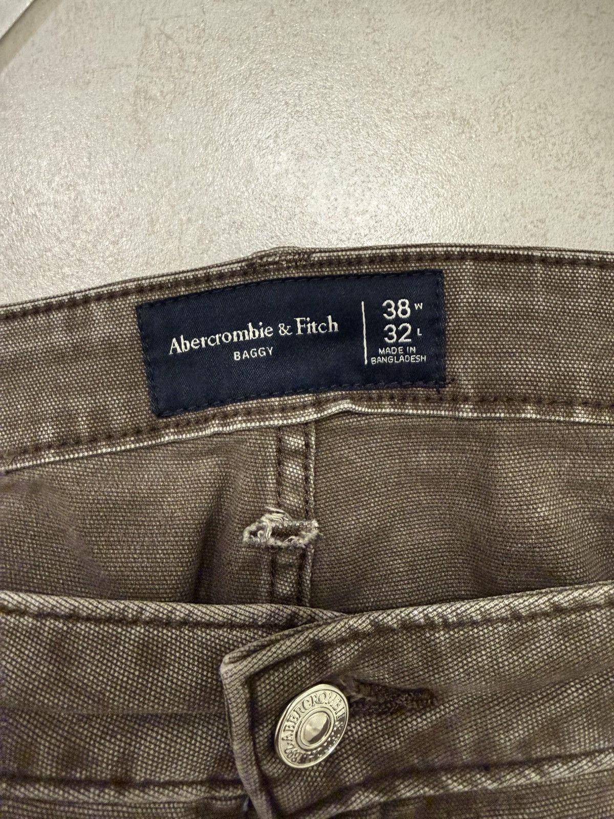 Abercrombie & Fitch Abercrombie Baggy Jeans Size US 38 / EU 54 - 3 Thumbnail