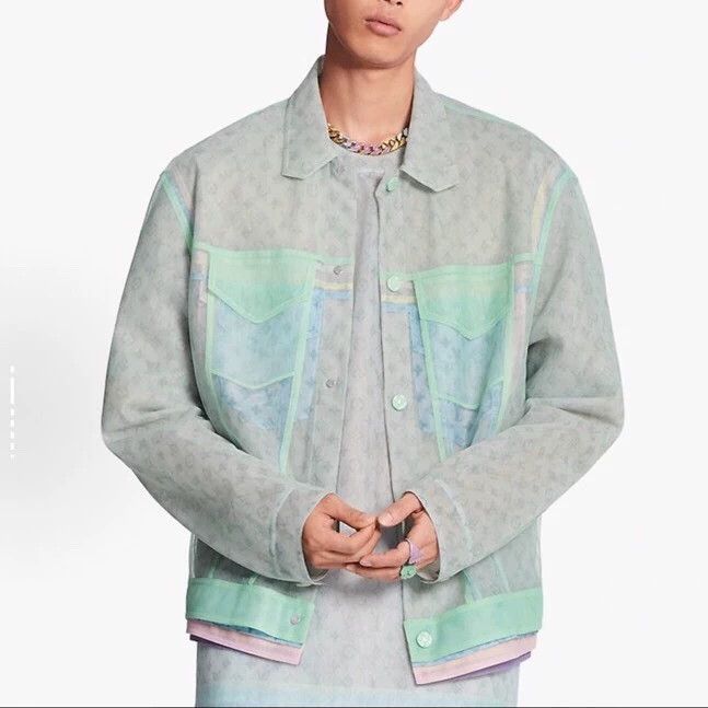 Louis Vuitton Louis Vuitton Monogram Organza Jacket 50 Size US M / EU 48-50 / 2 - 7 Thumbnail