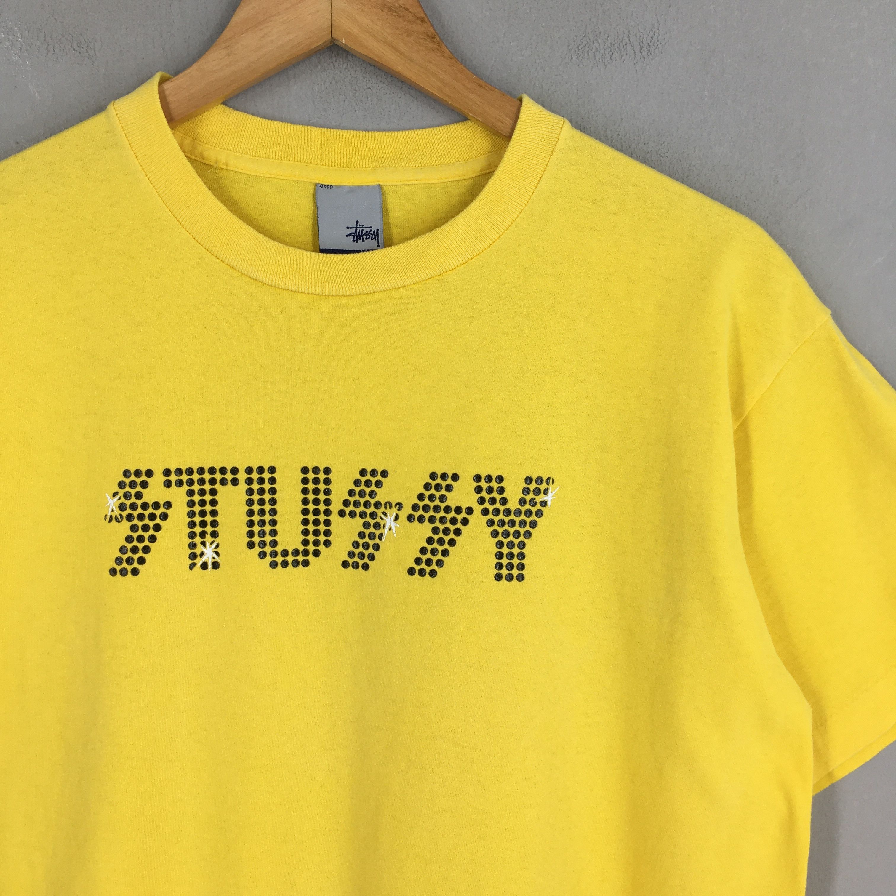 Stussy × Vintage Vintage 90s Stussy Kiss Style Wording Logo T shirt Large Size US L / EU 52-54 / 3 - 2 Thumbnail
