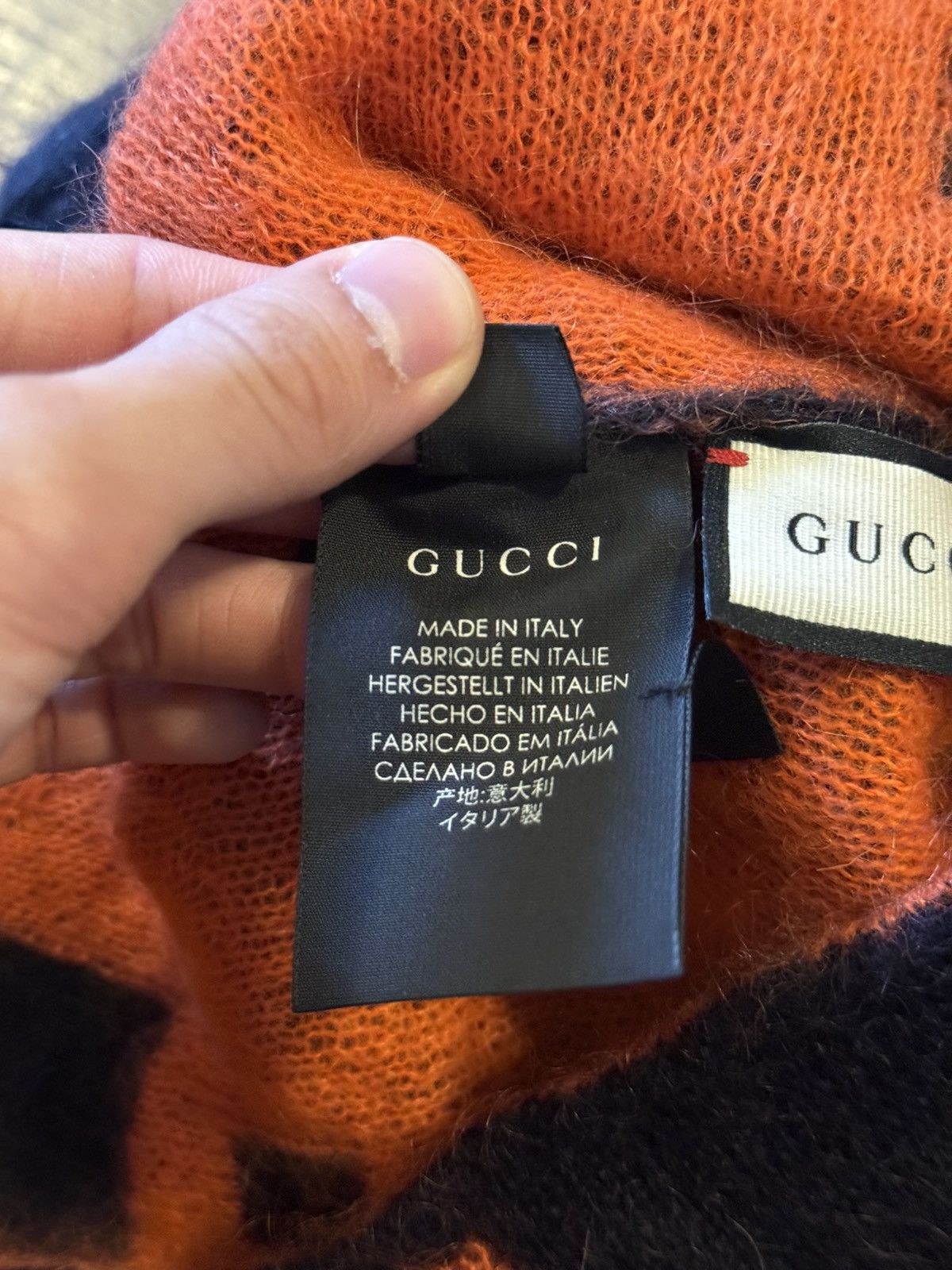 Gucci Gucci motif earmuff cap Size ONE SIZE - 5 Thumbnail