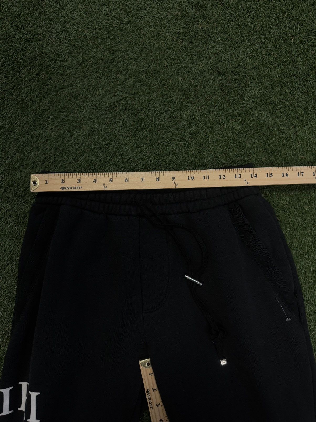 Amiri Amiri Sweatpants Black White Size Medium 🧼 Size US 31 - 15 Thumbnail
