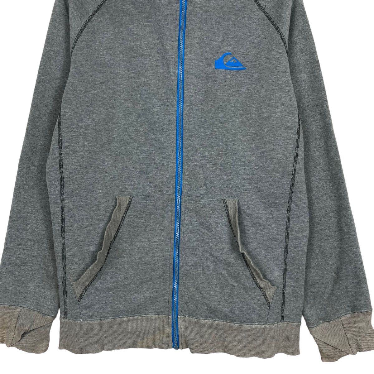 Quiksilver Quiksilver Small Logo Zipper Hoodies Size M Size US M / EU 48-50 / 2 - 5 Thumbnail
