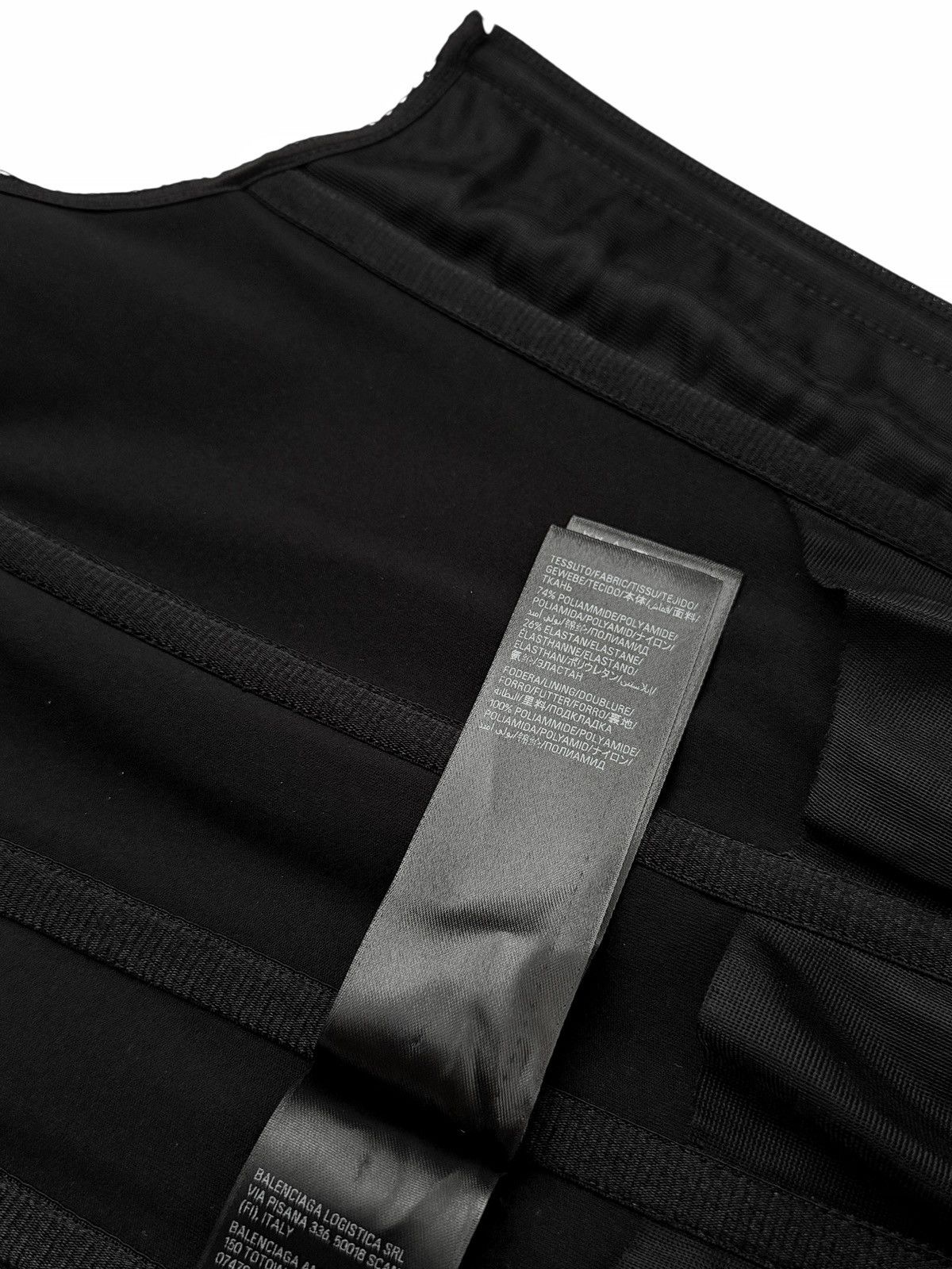 Balenciaga 2023 Runway Mudshow Unisex Corset Black Size US XL / EU 56 / 4 - 18 Thumbnail