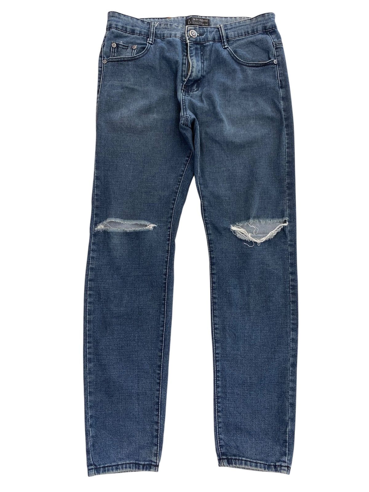 Japanese Brand Japanese Brand Distressed Style Loose Jeans Size US 32 / EU 48 - 1 Thumbnail